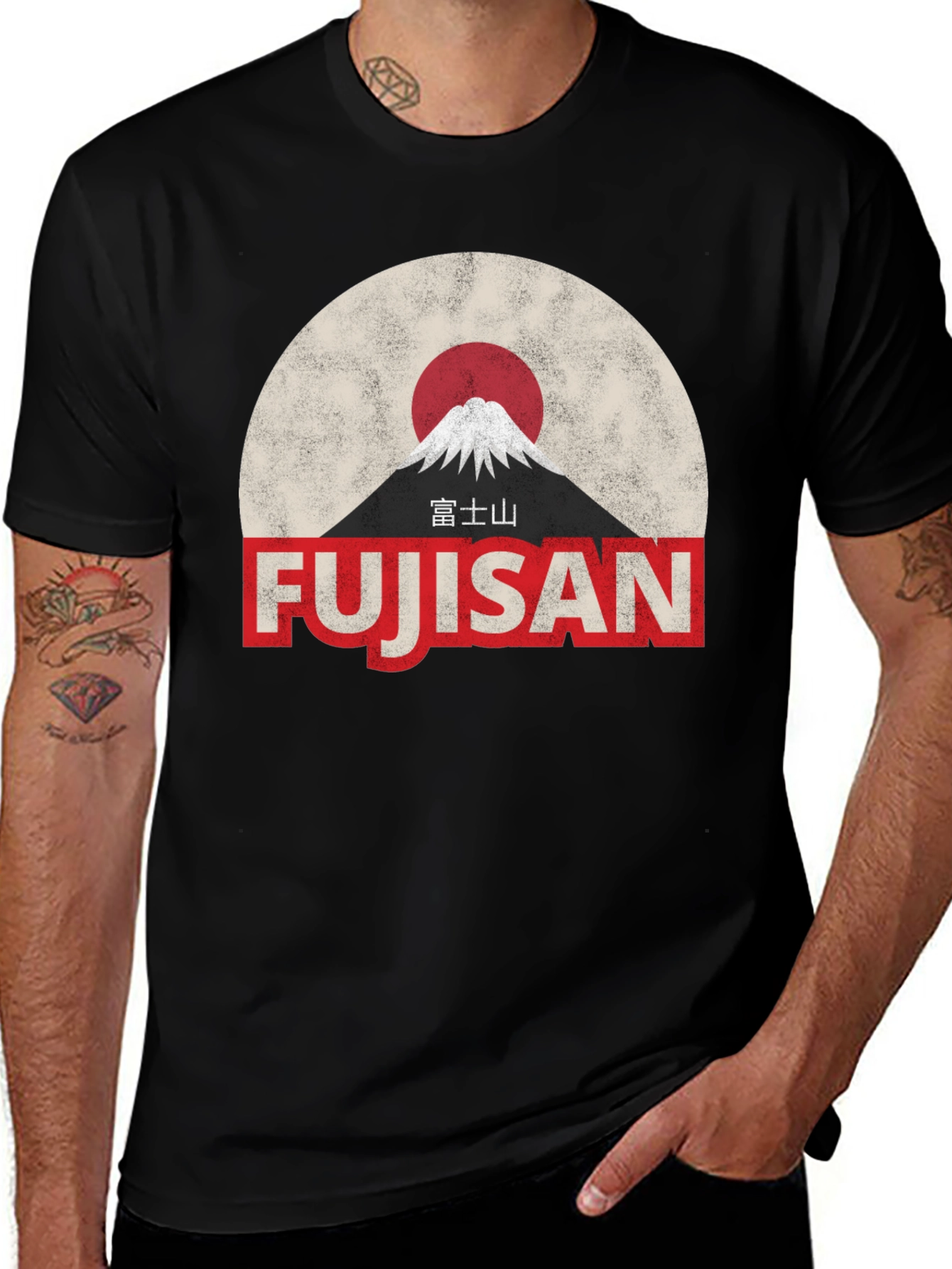 Fujisan Japan Graphic T-Shirt