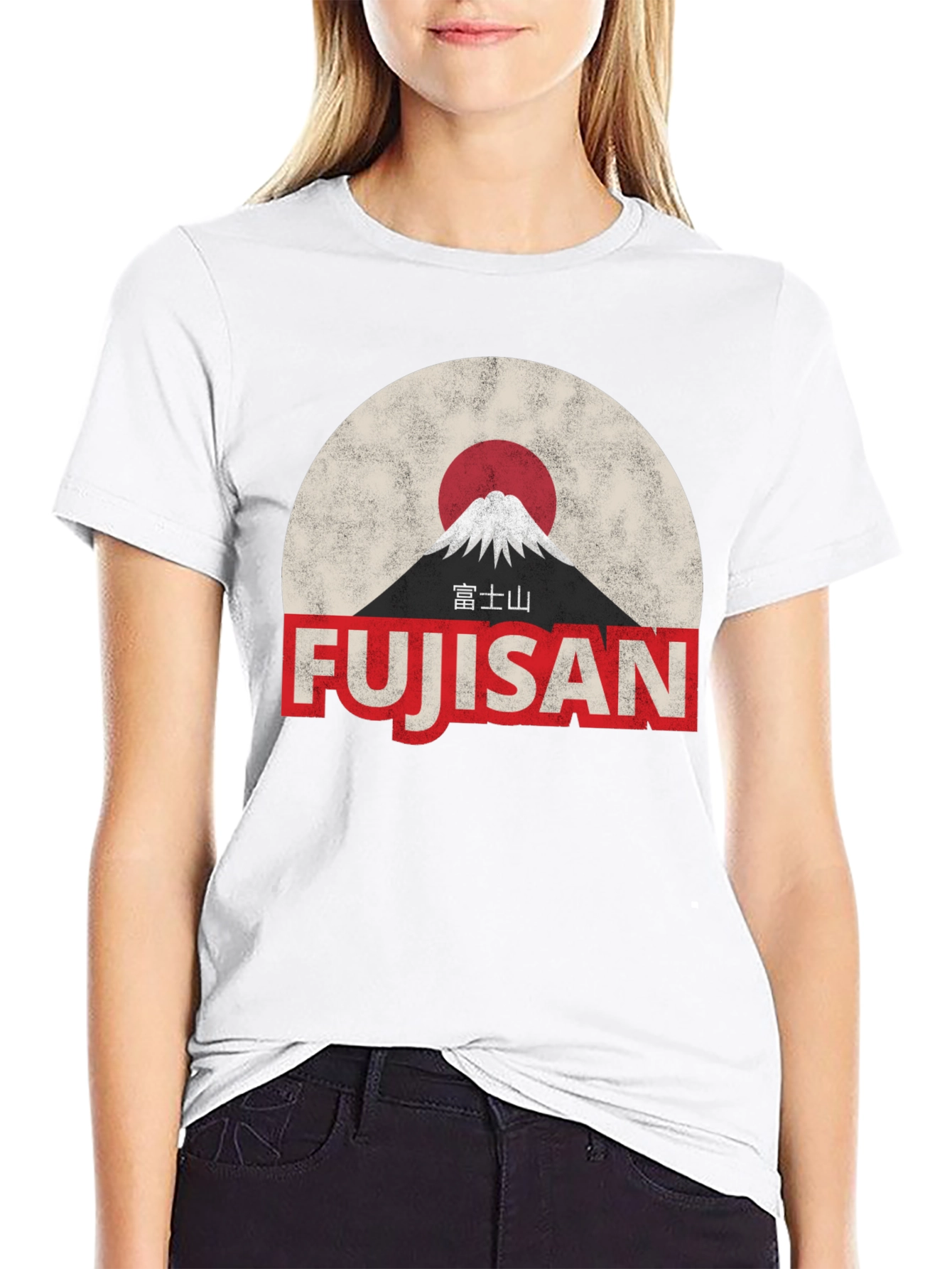 Fujisan Japan Graphic T-Shirt