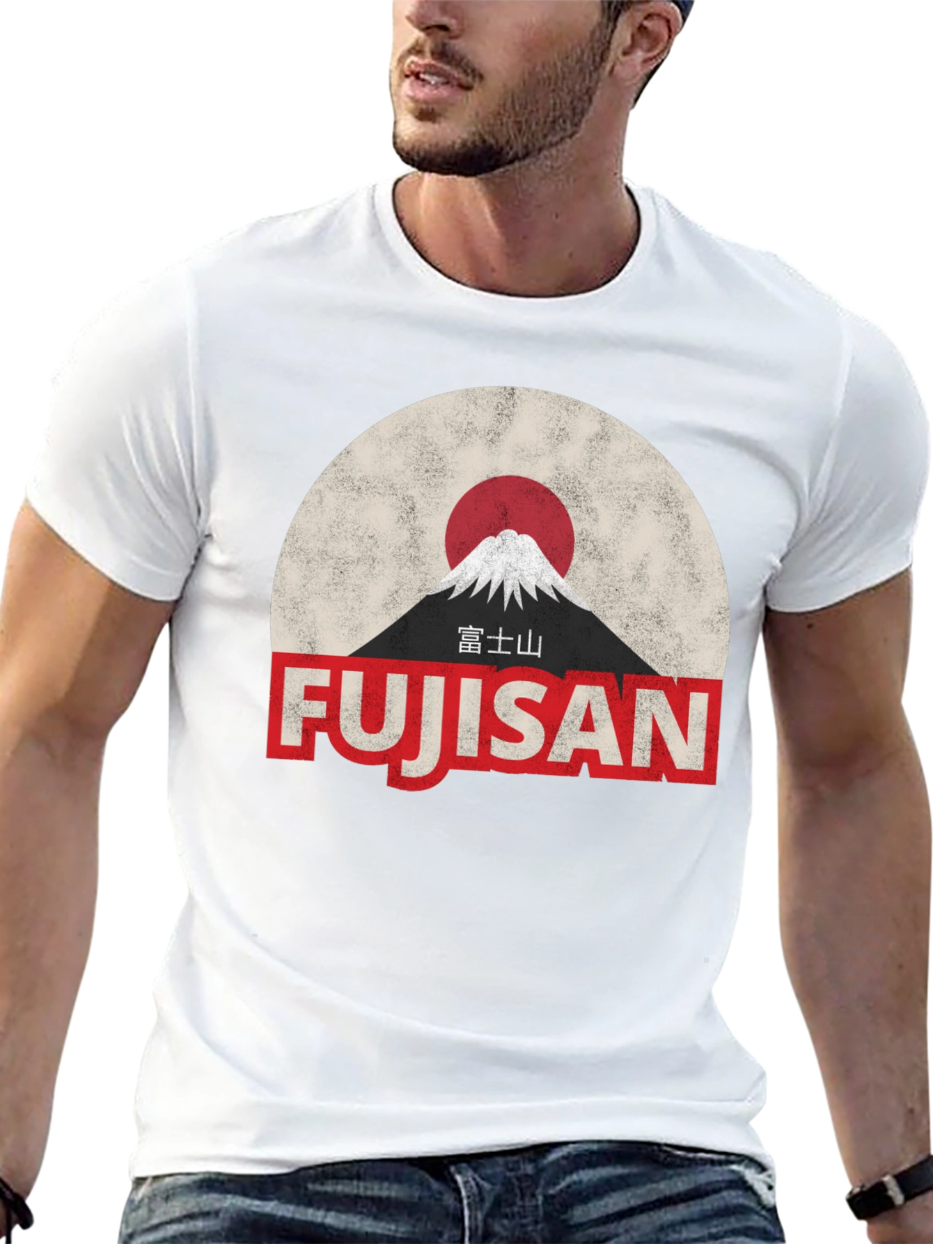 Fujisan Japan Graphic T-Shirt