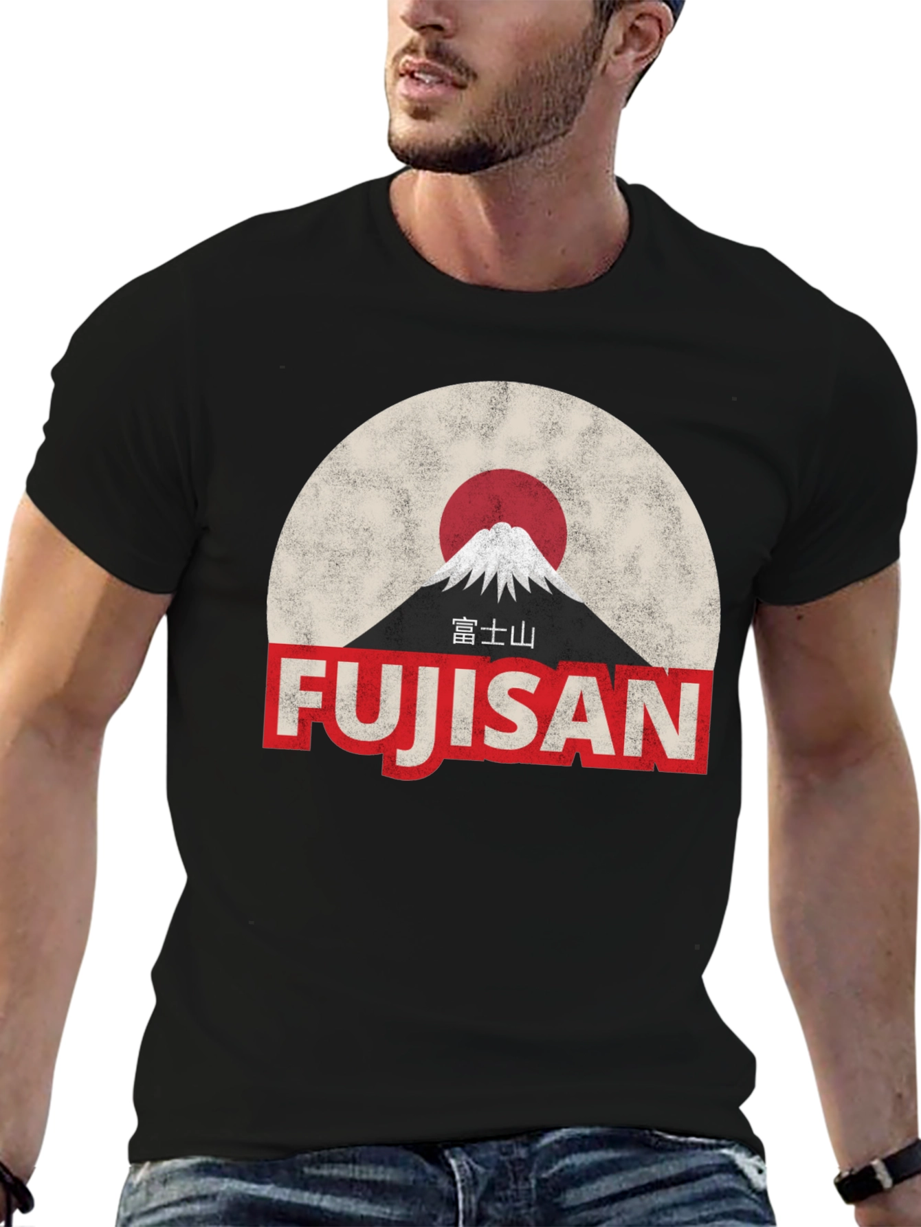 Fujisan Japan Graphic T-Shirt