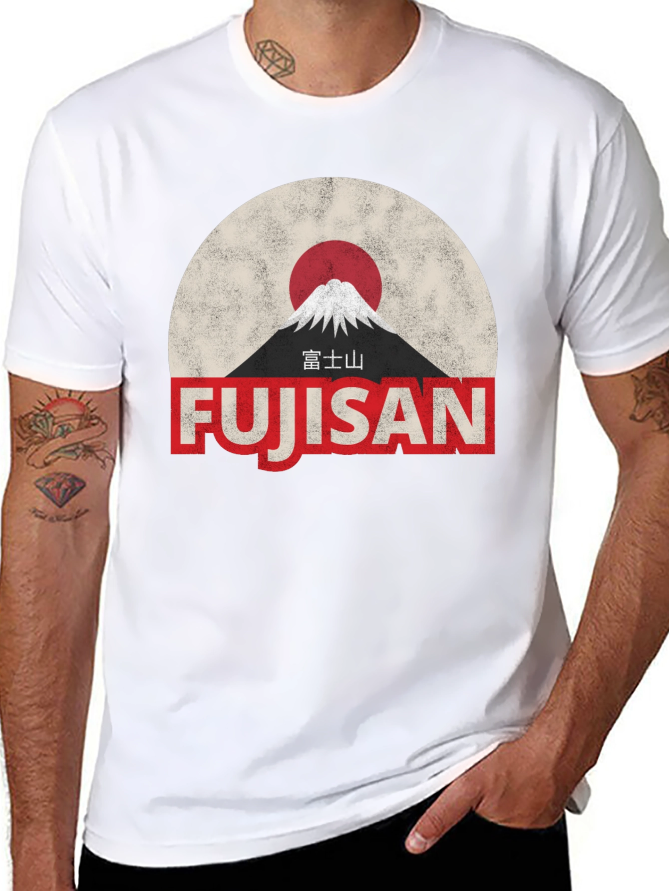Fujisan Japan Graphic T-Shirt