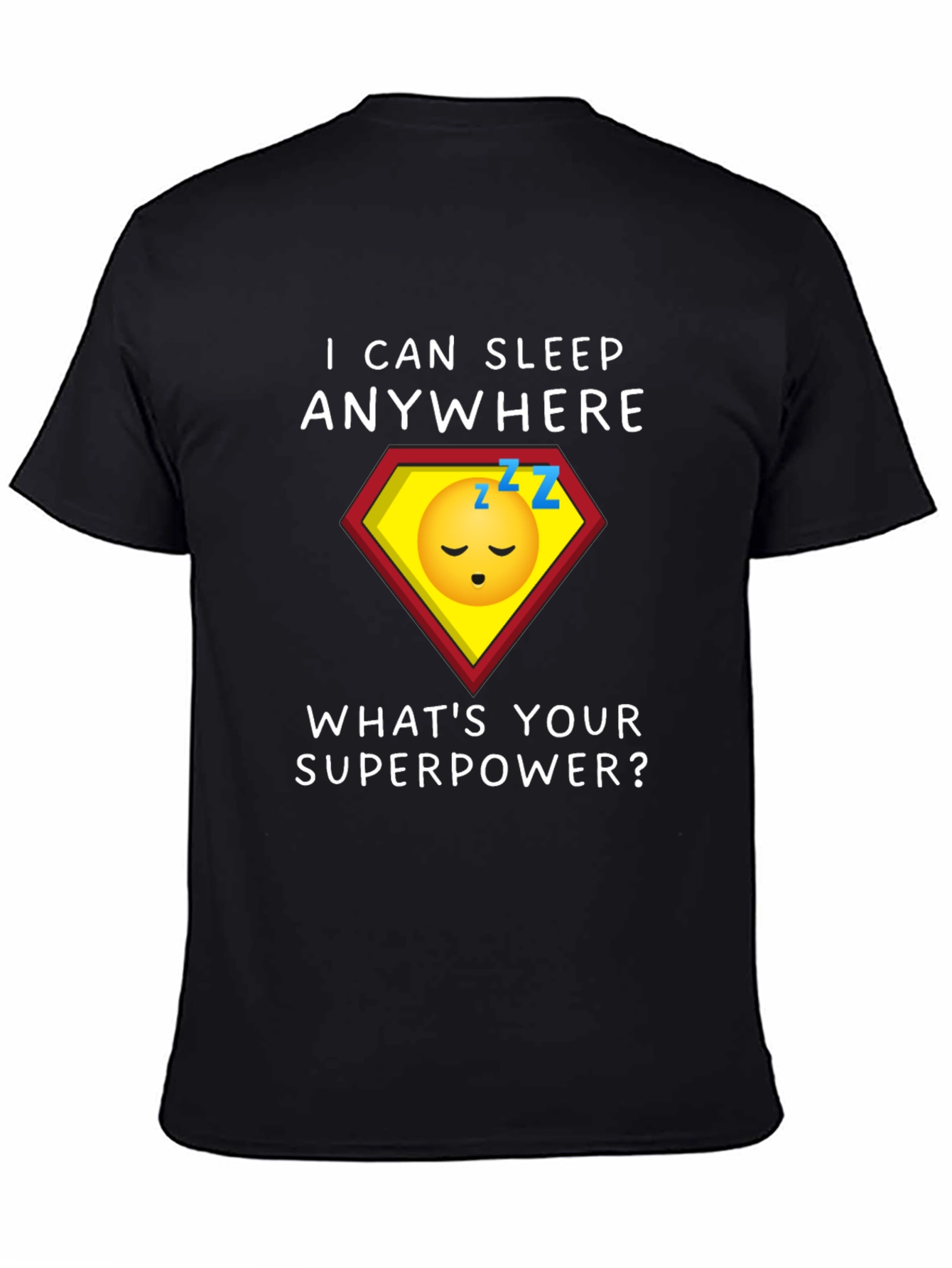 Sleep Anywhere Superpower Graphic Tee
