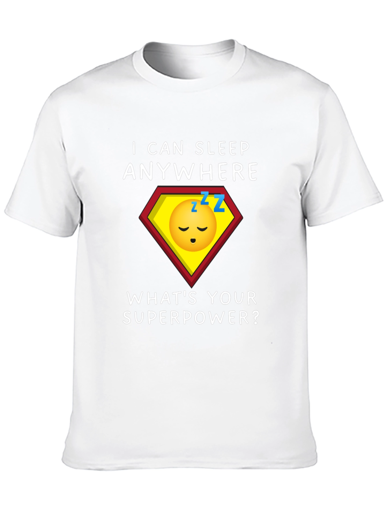 Sleep Anywhere Superpower Graphic Tee