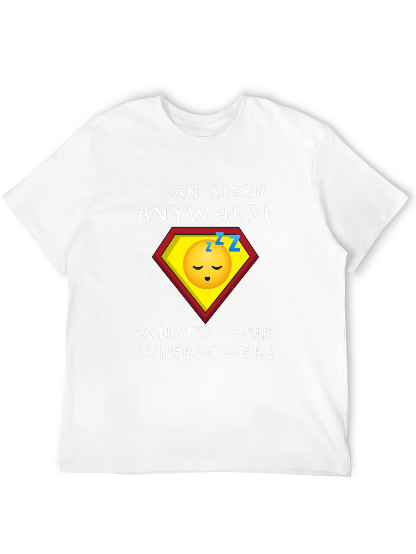 Sleep Anywhere Superpower Graphic Tee