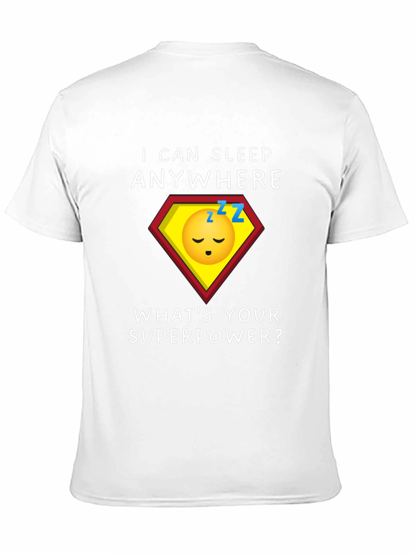 Sleep Anywhere Superpower Graphic Tee