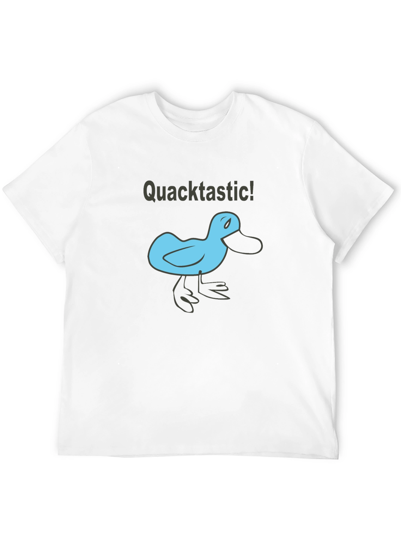 Quacktastic Duck Graphic Black T-Shirt
