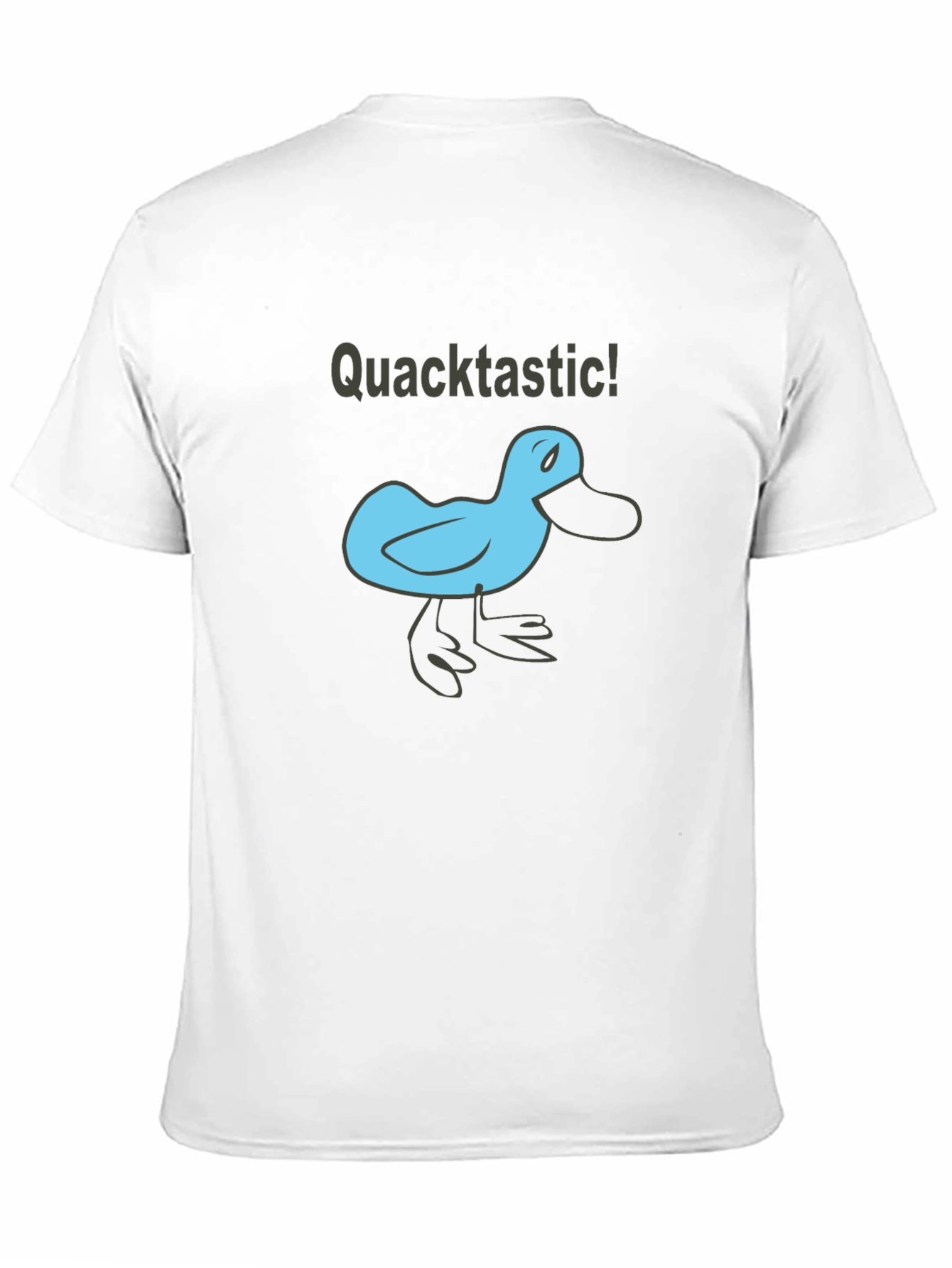 Quacktastic Duck Graphic Black T-Shirt