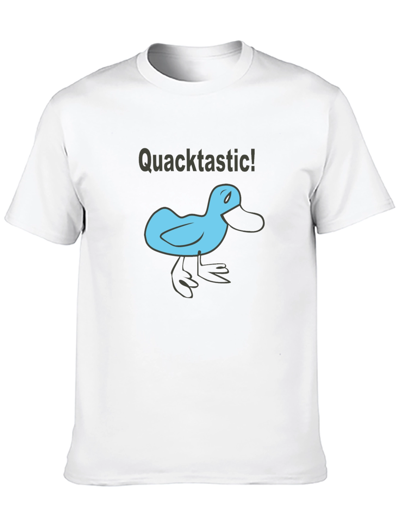 Quacktastic Duck Graphic Black T-Shirt