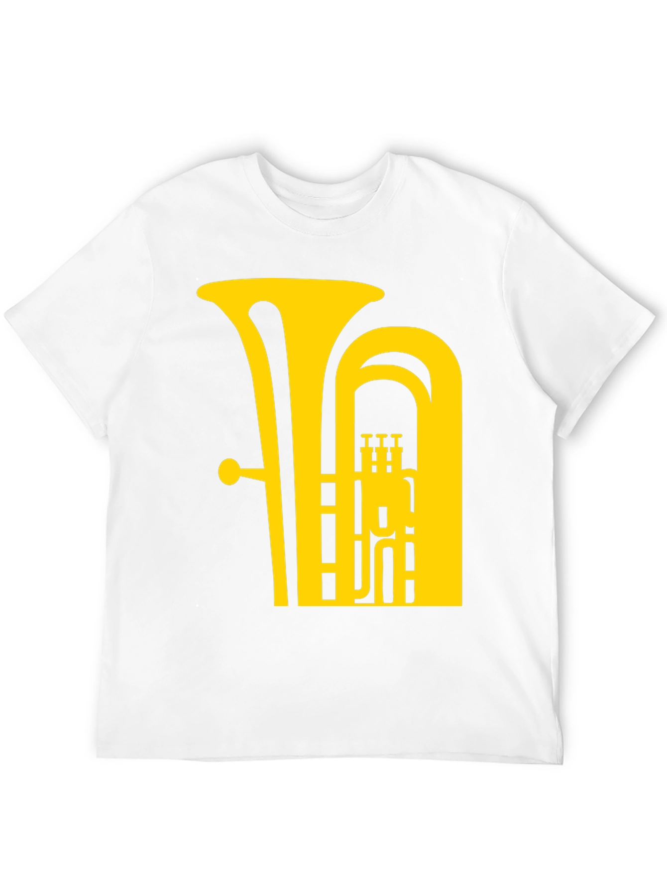 Tuba Graphic Tee - Music Lovers Black T-Shirt