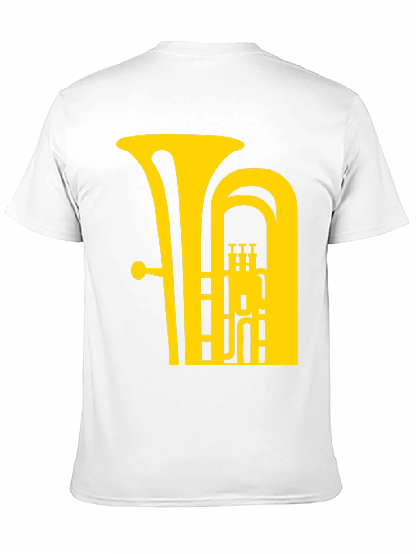 Tuba Graphic Tee - Music Lovers Black T-Shirt