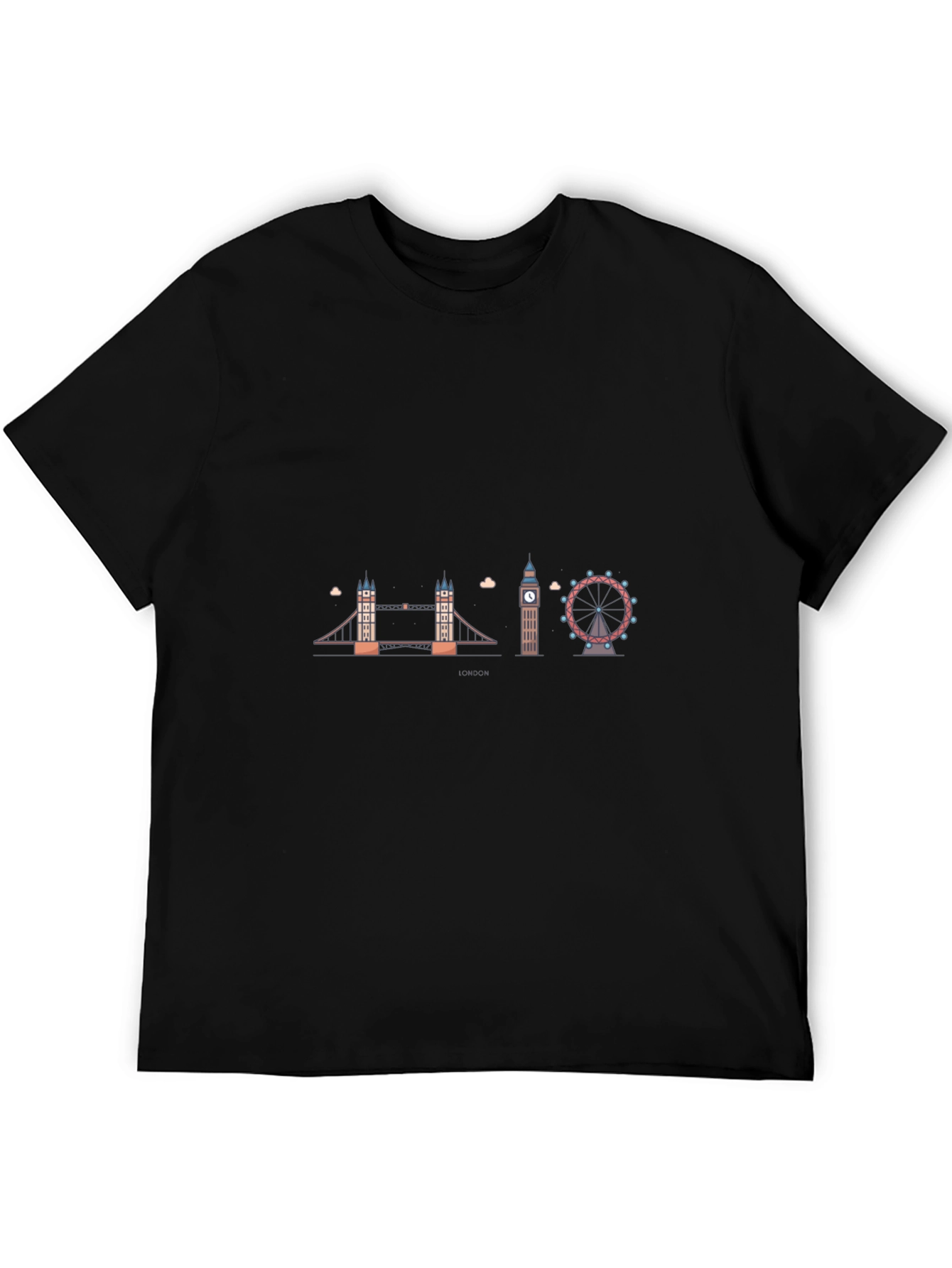 London Landmarks Graphic T-Shirt