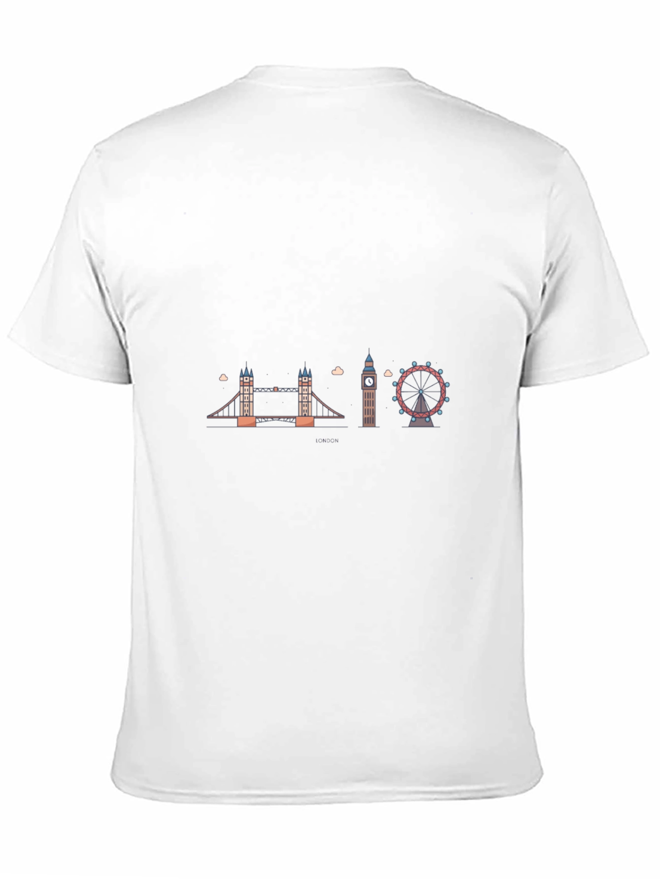 London Landmarks Graphic T-Shirt