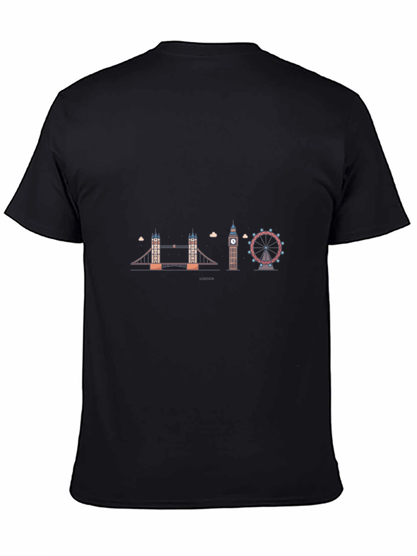 London Landmarks Graphic T-Shirt