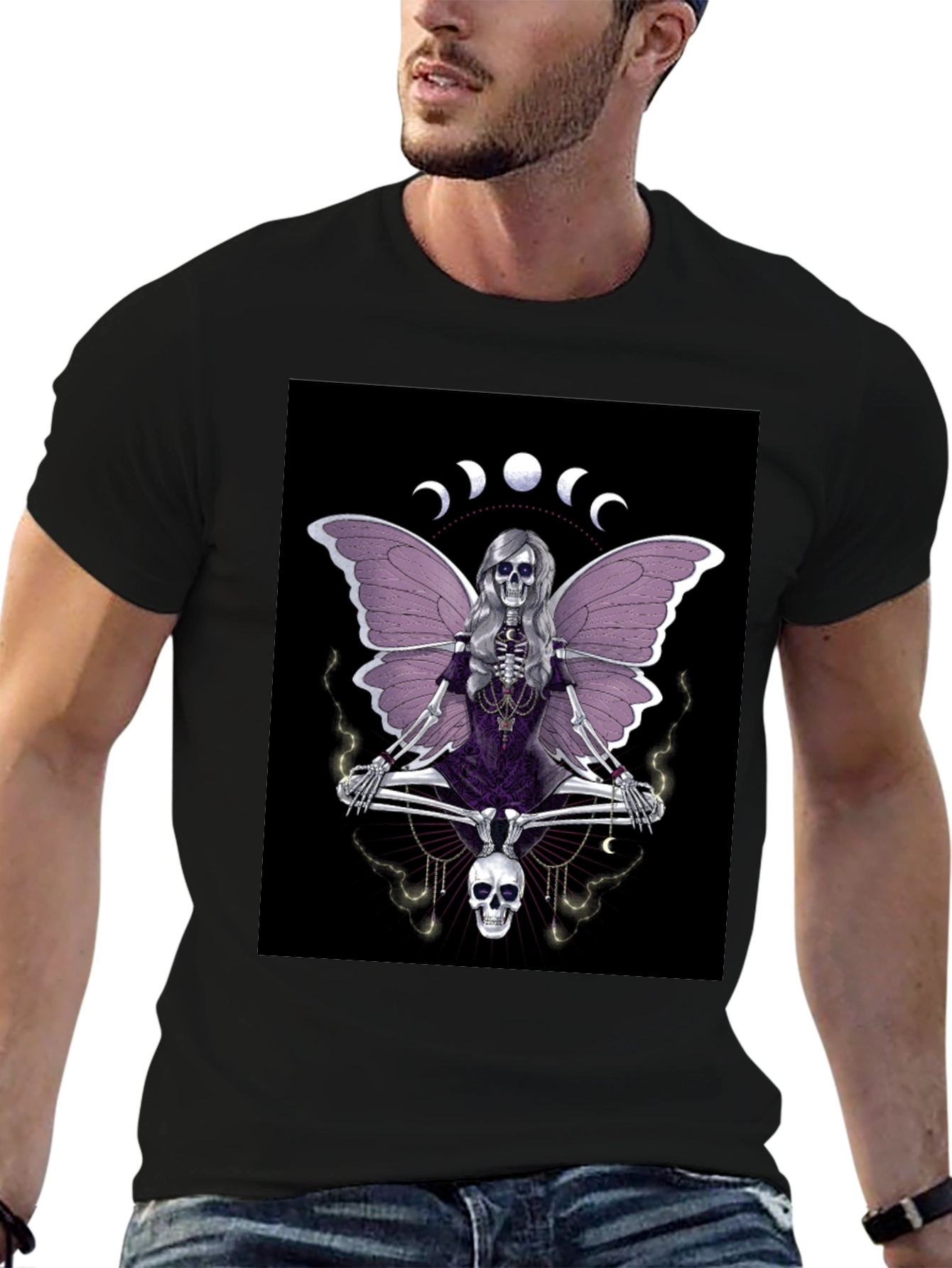 Gothic Skeleton Fairy T-Shirt
