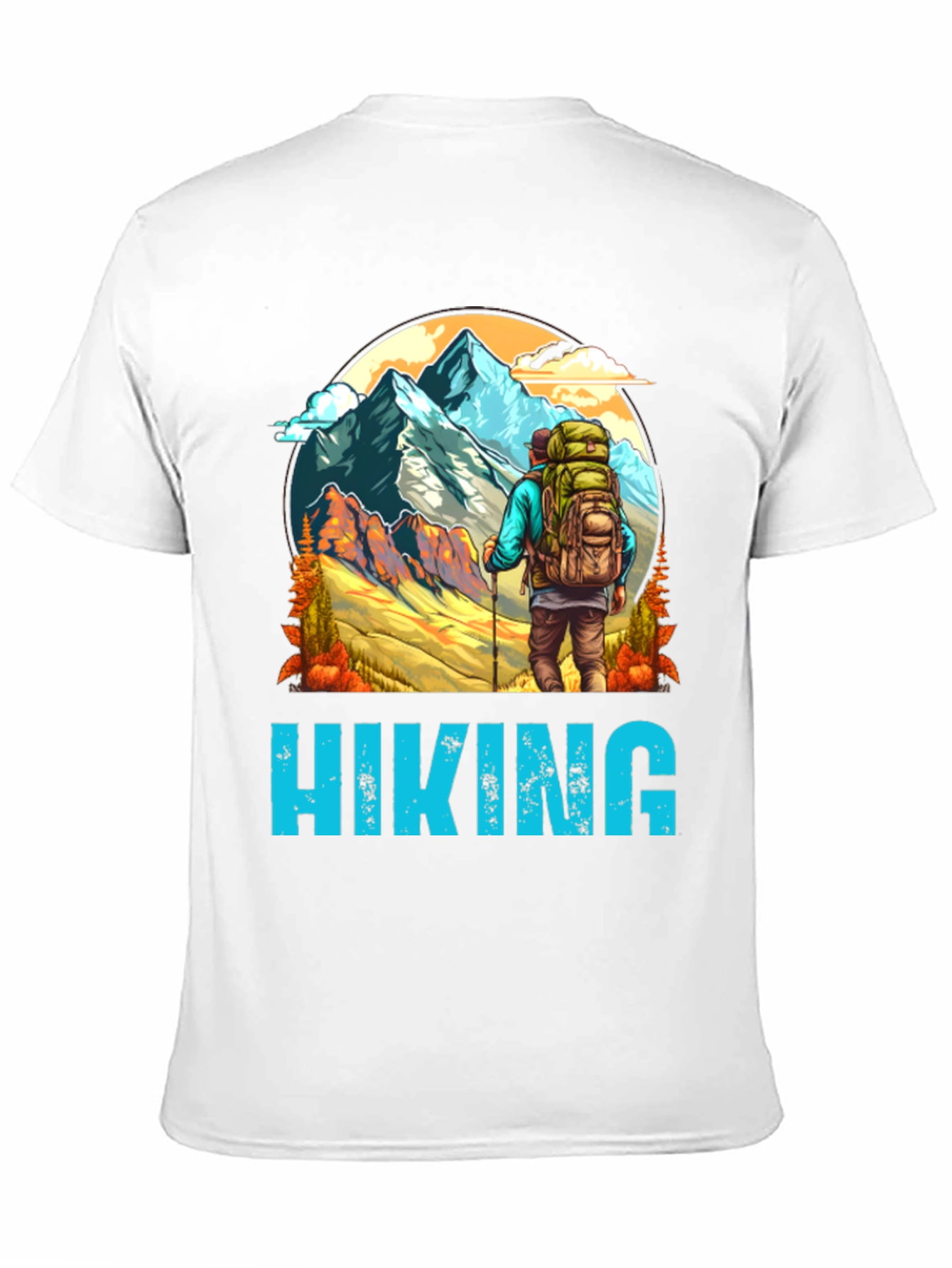 Hiking Graphic Tee - Mountain Adventure Shirt