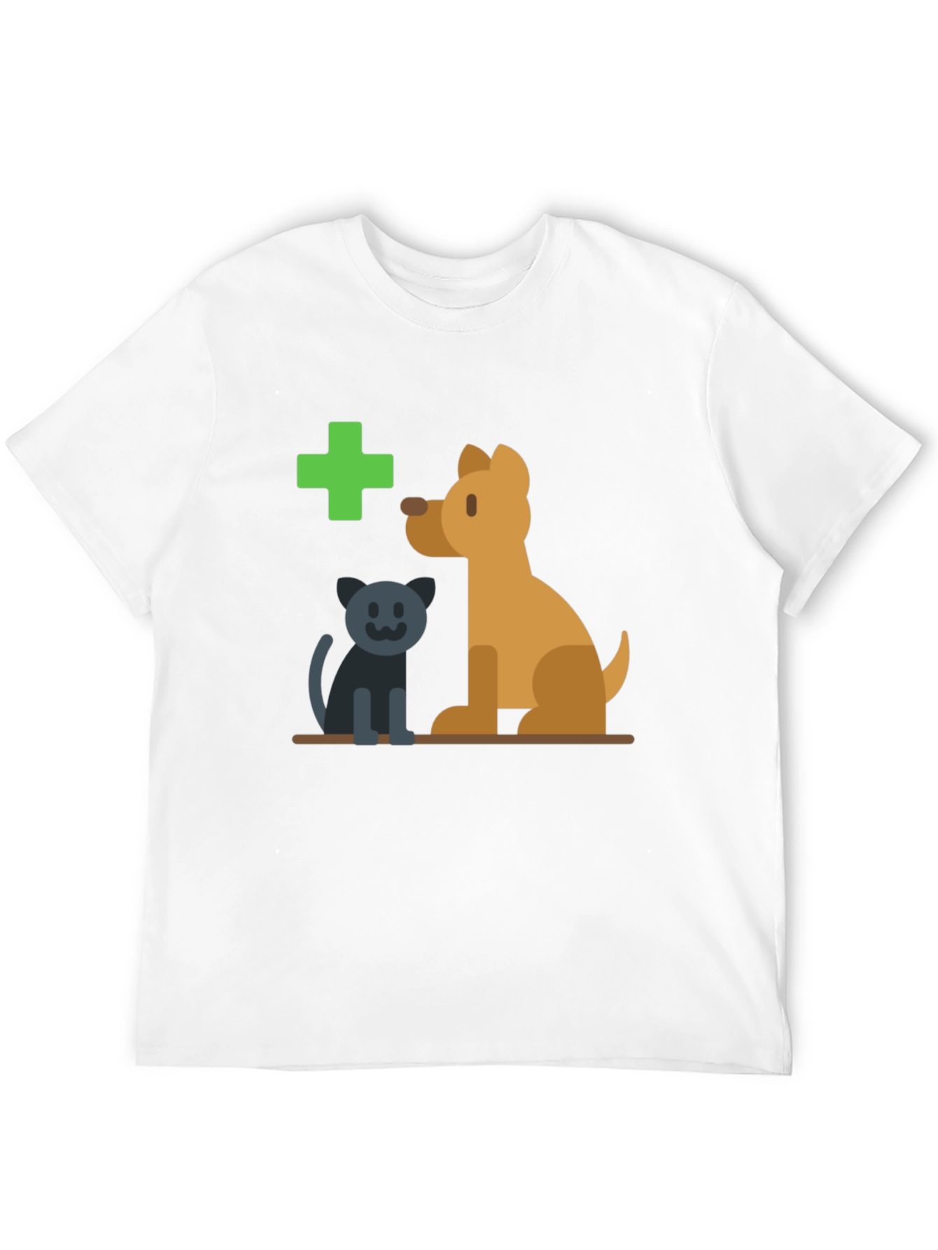 Vet Clinic Pet Graphic Tee - Black T-Shirt