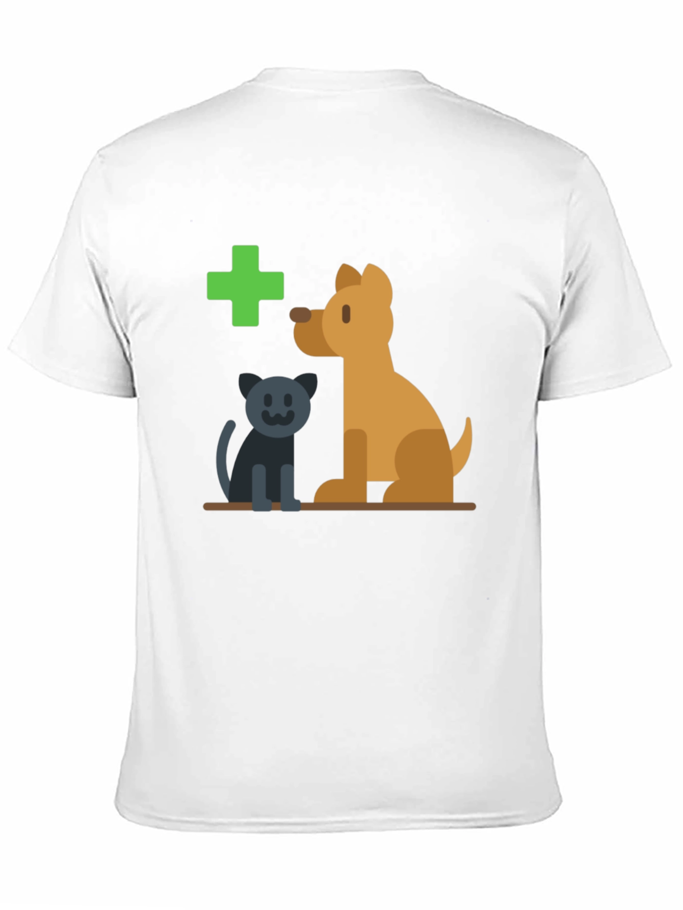 Vet Clinic Pet Graphic Tee - Black T-Shirt