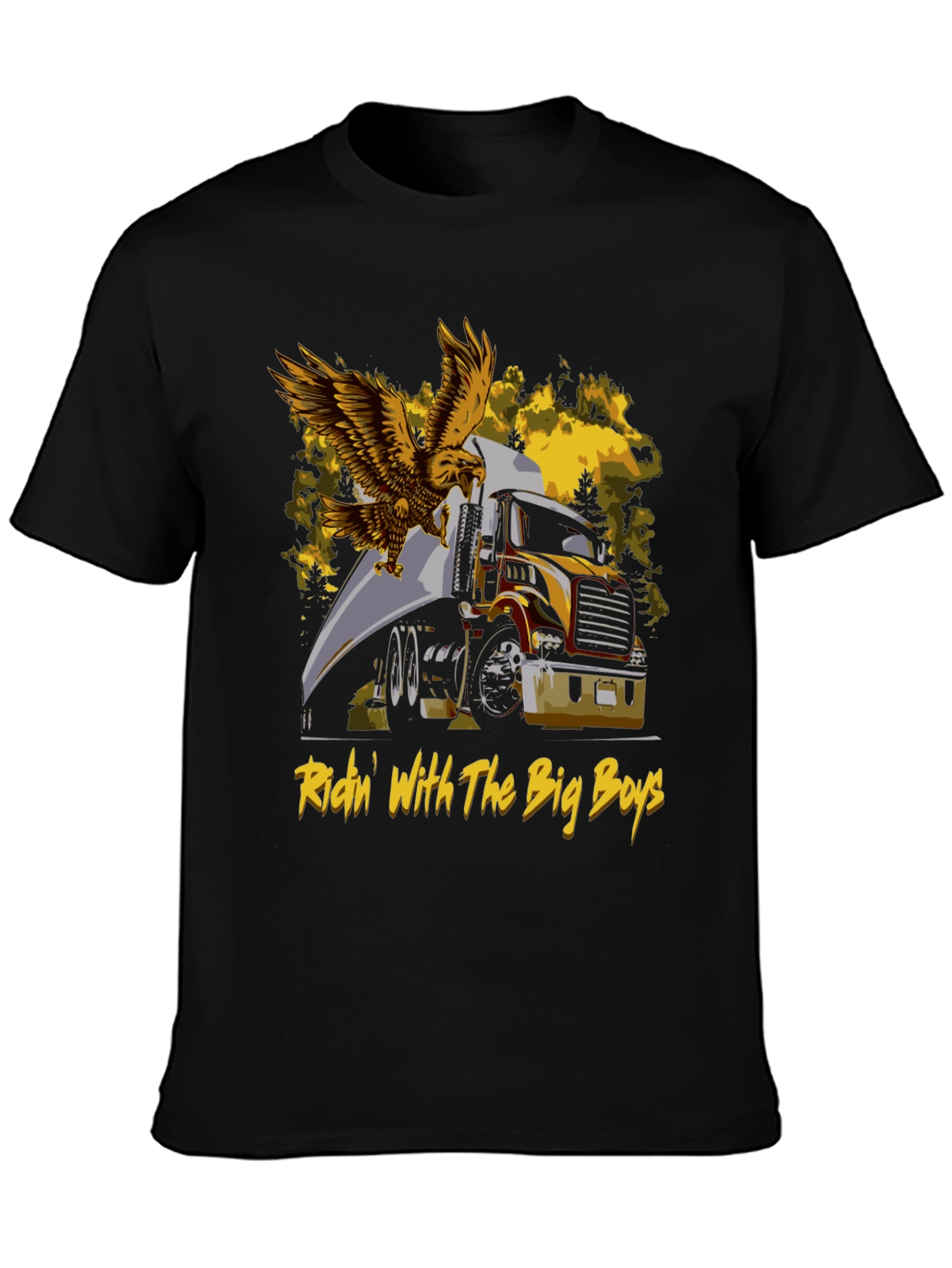 Ridin With The Big Boys Graphic Tee