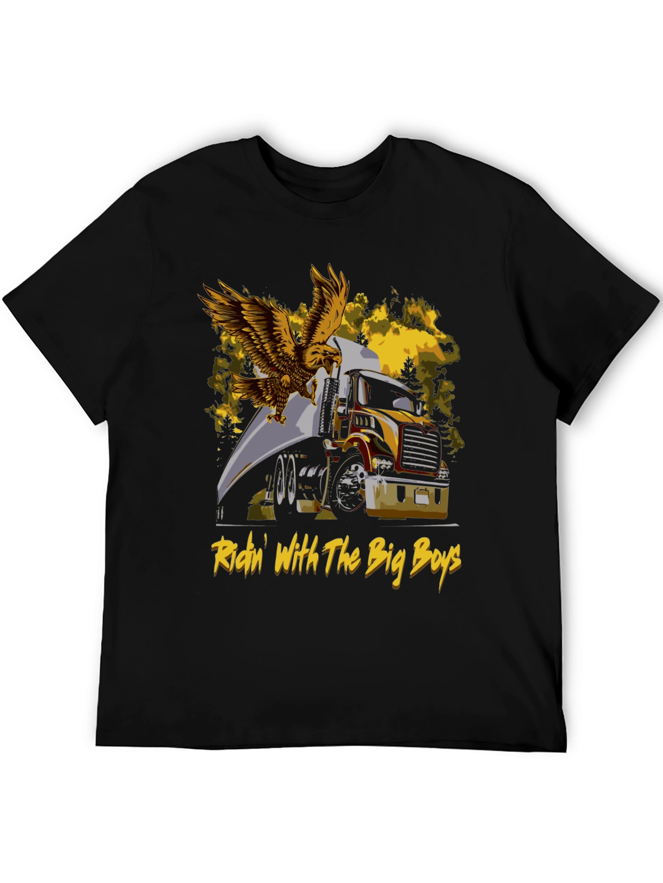 Ridin With The Big Boys Graphic Tee