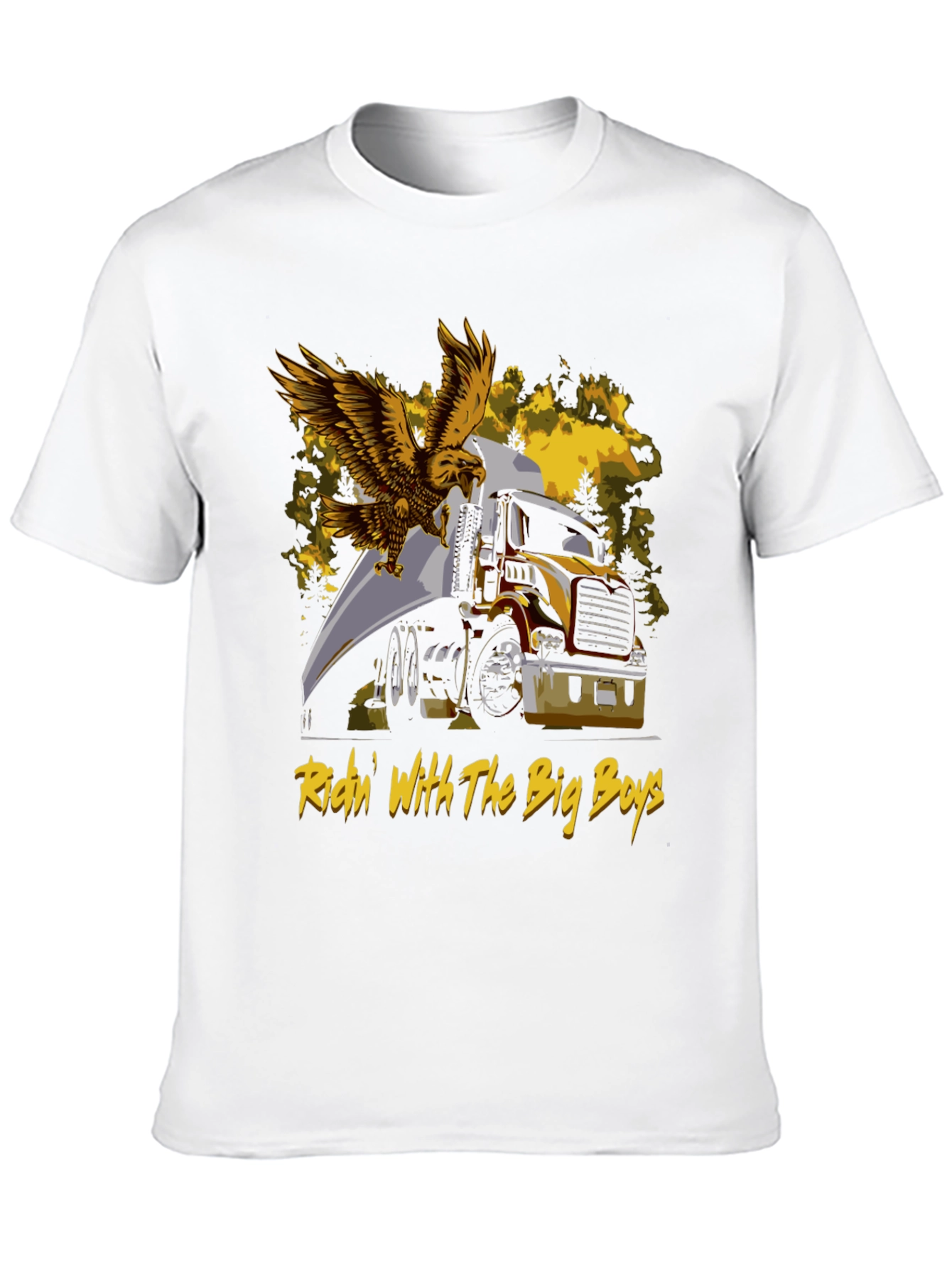 Ridin With The Big Boys Graphic Tee