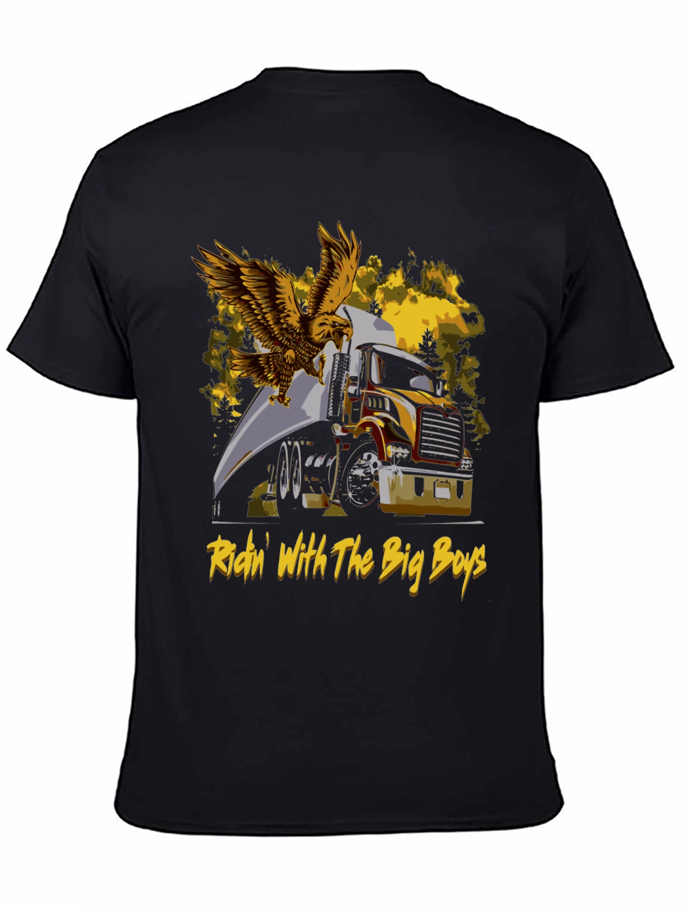 Ridin With The Big Boys Graphic Tee