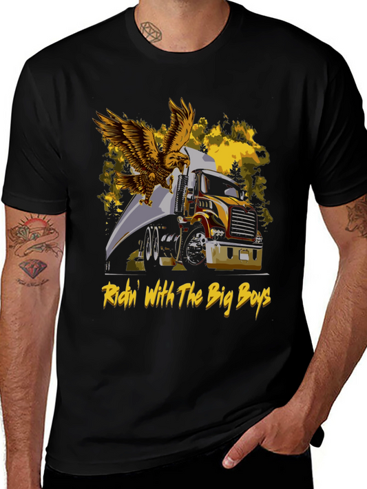Ridin With The Big Boys Graphic Tee