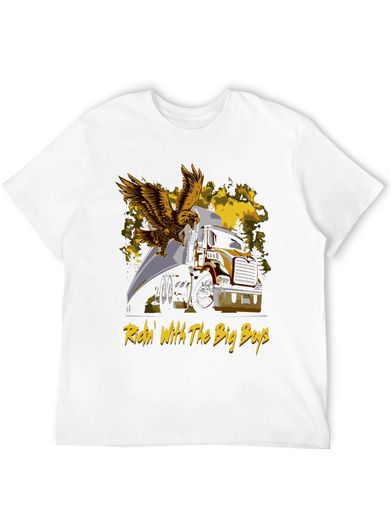 Ridin With The Big Boys Graphic Tee