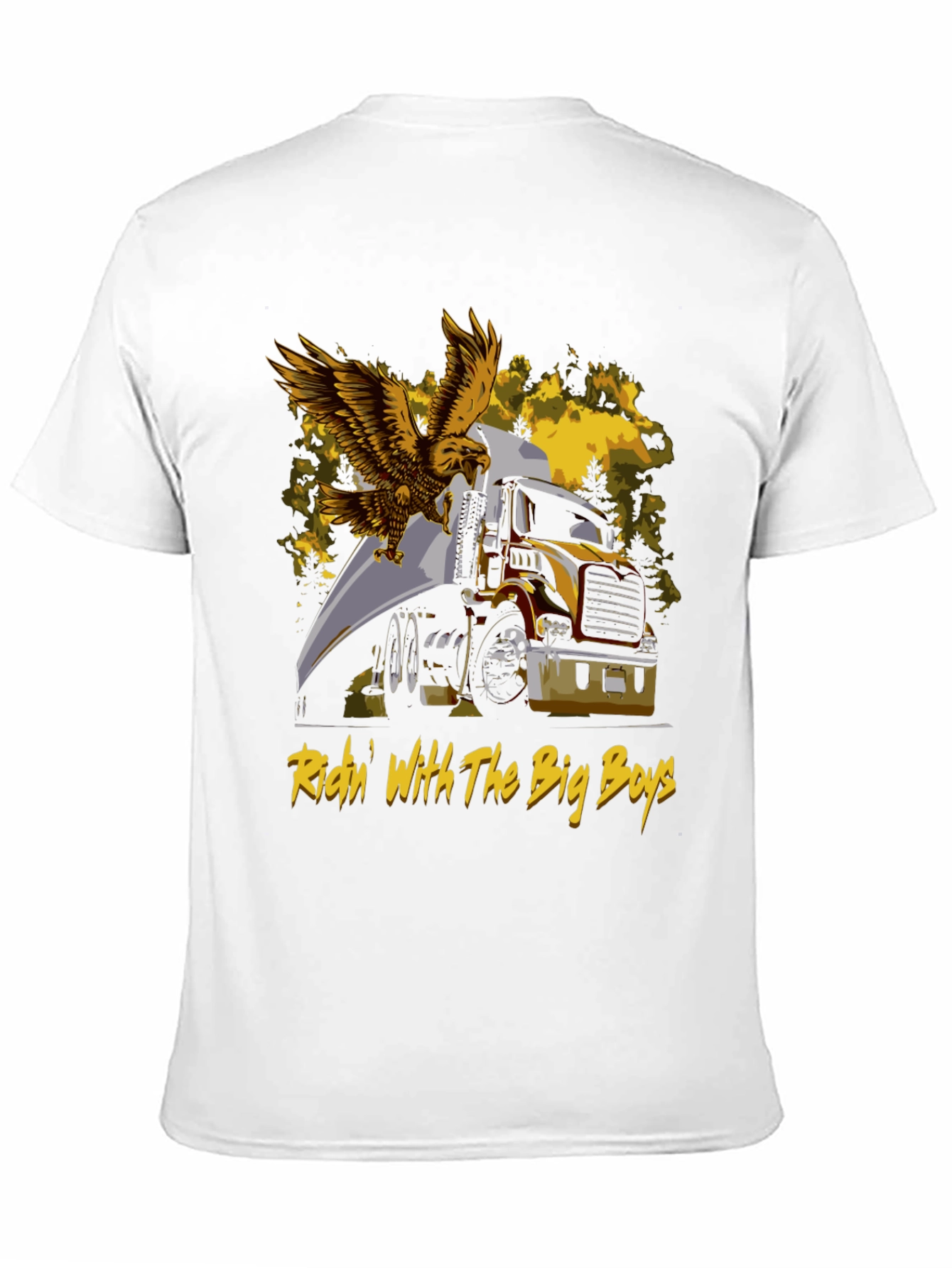 Ridin With The Big Boys Graphic Tee