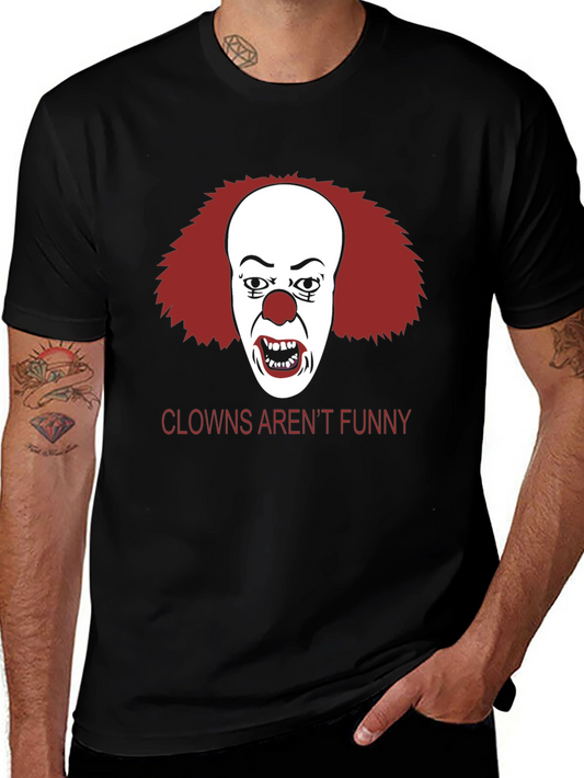 Clowns Arent Funny T-Shirt - Horror Movie Tee