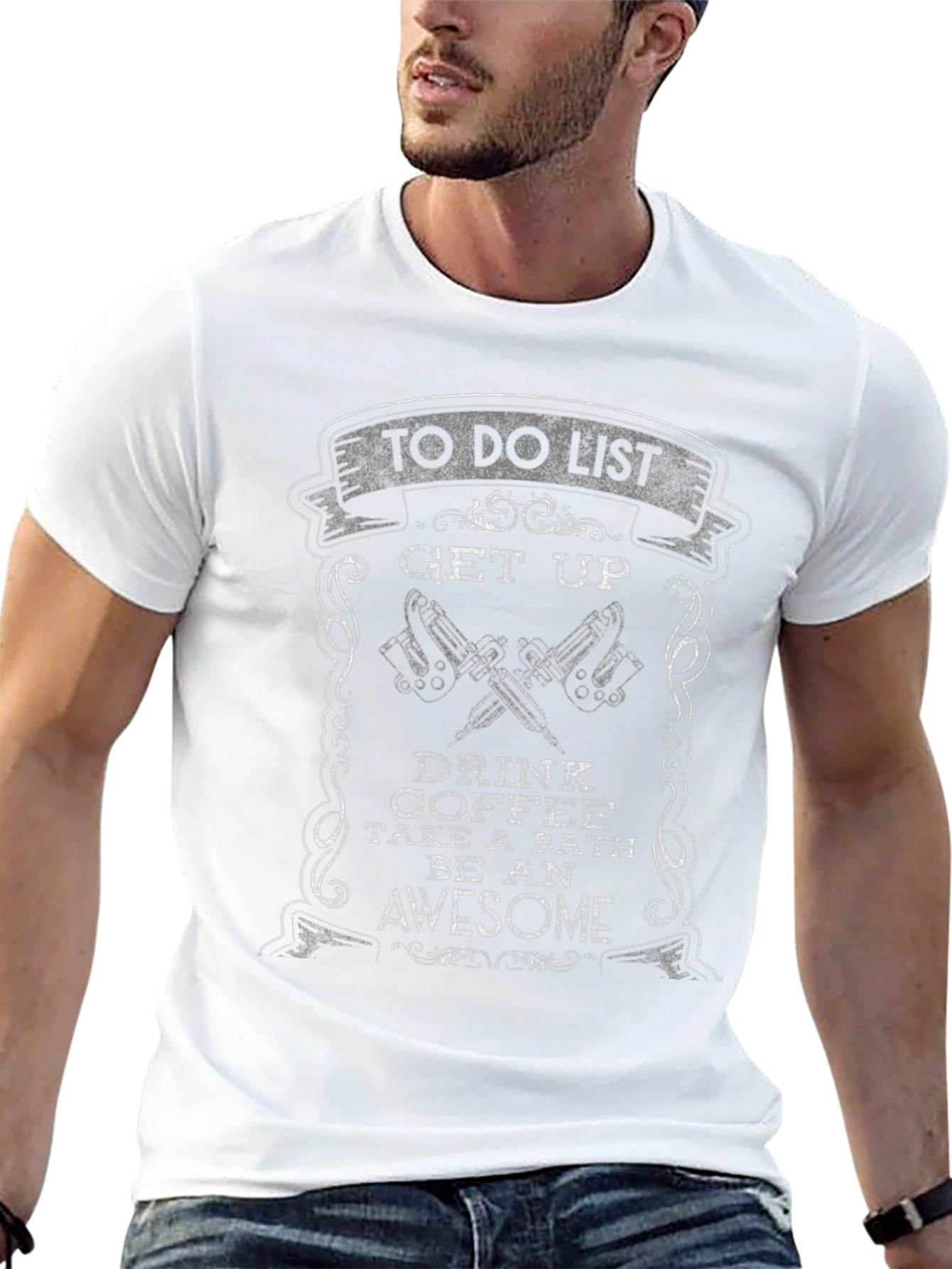 To Do List Tattoo Artist Black T-Shirt