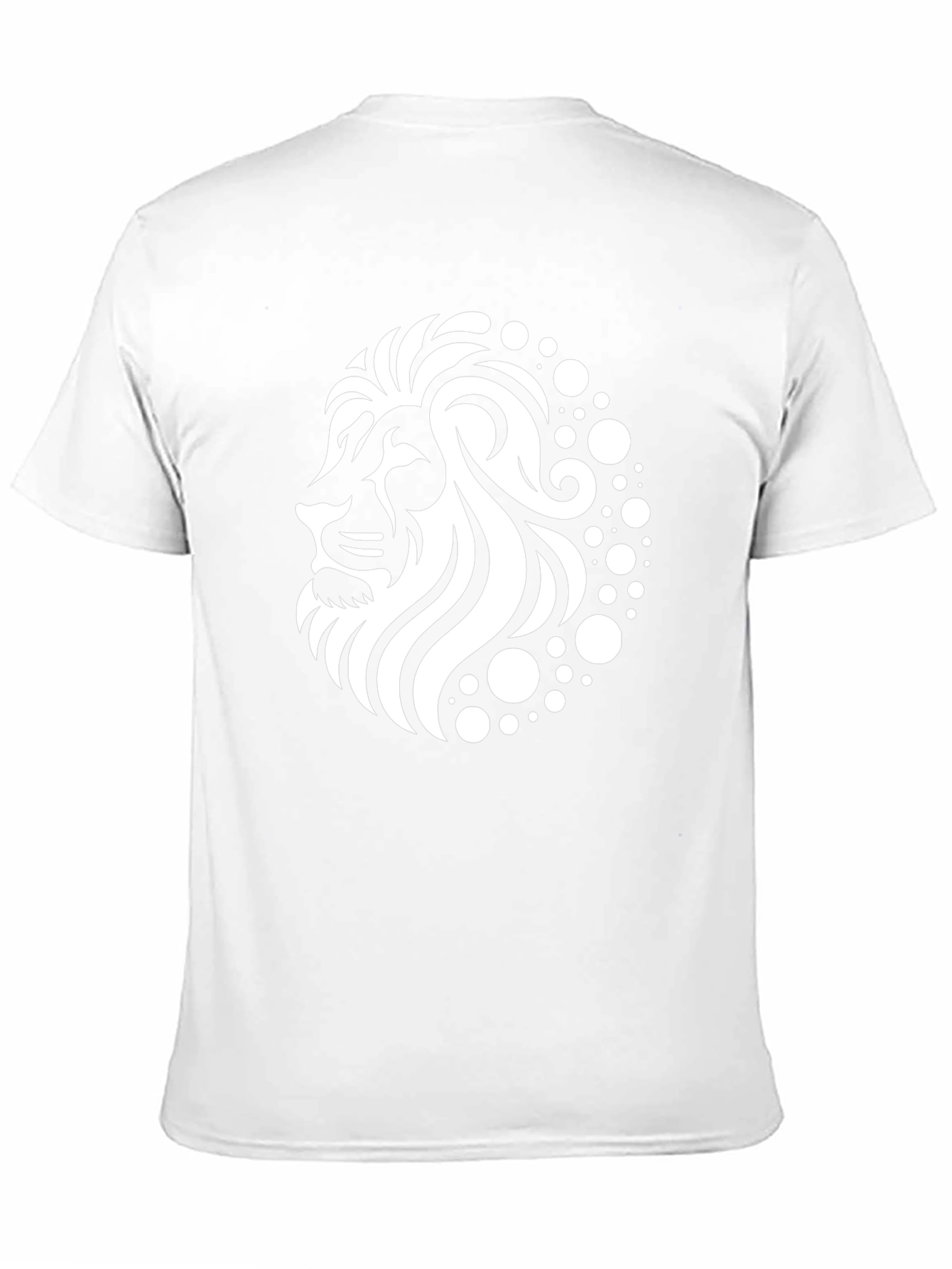 Lion Graphic T-Shirt - Black Bold Design