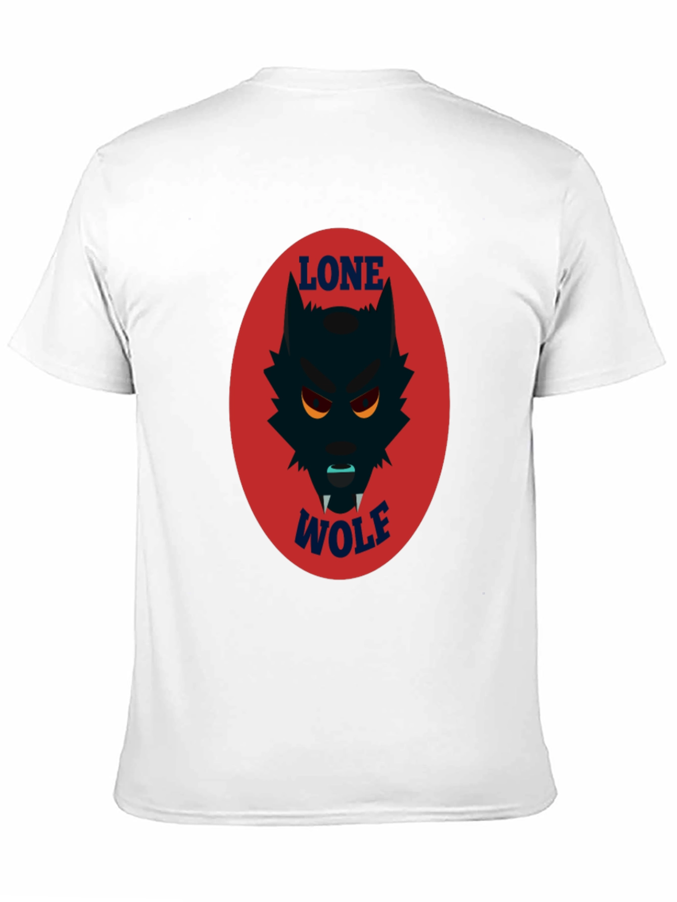 Lone Wolf Graphic Tee - Mens Black T-Shirt