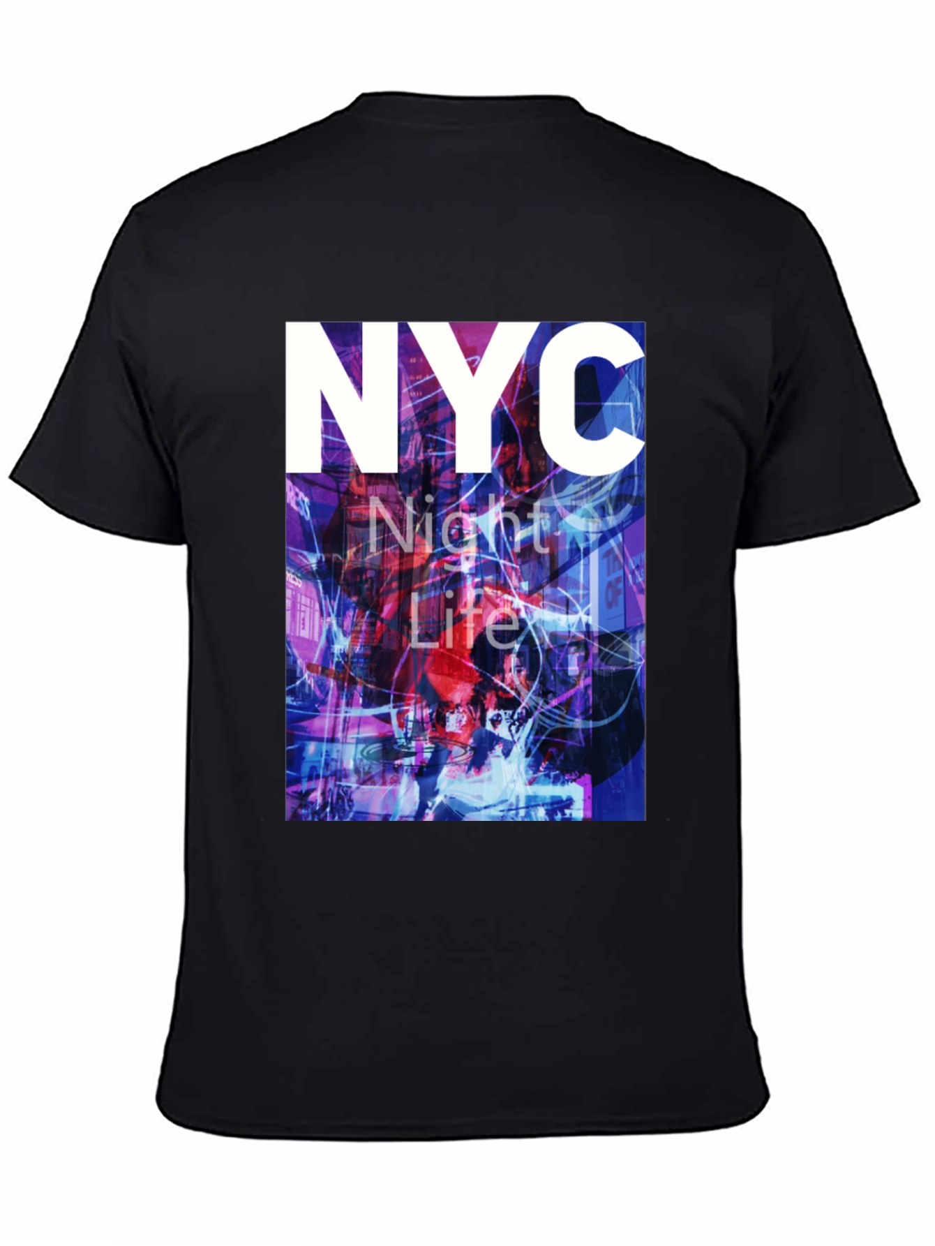 NYC Night Life Graphic Tee - Urban Style