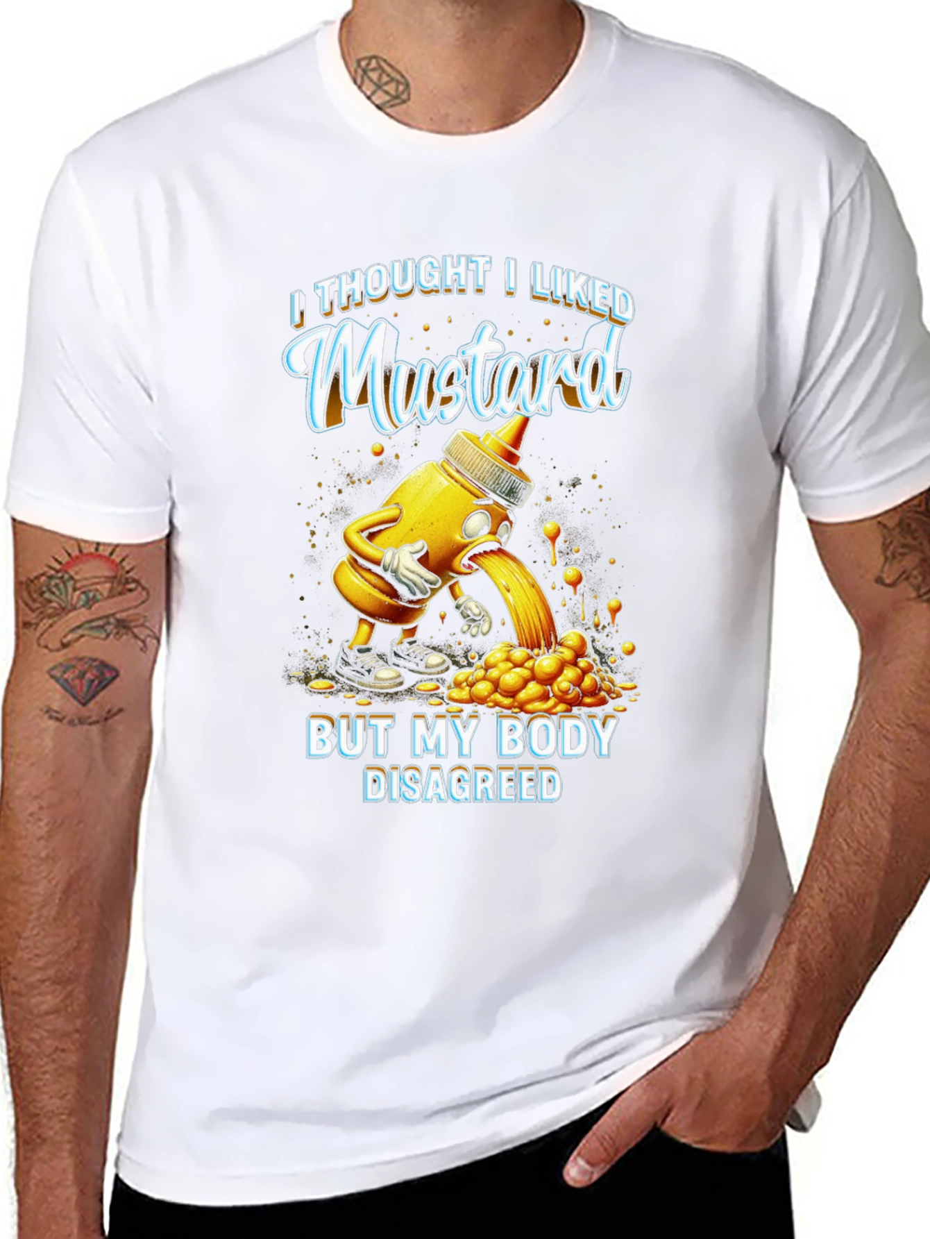 Funny Mustard Graphic Tee