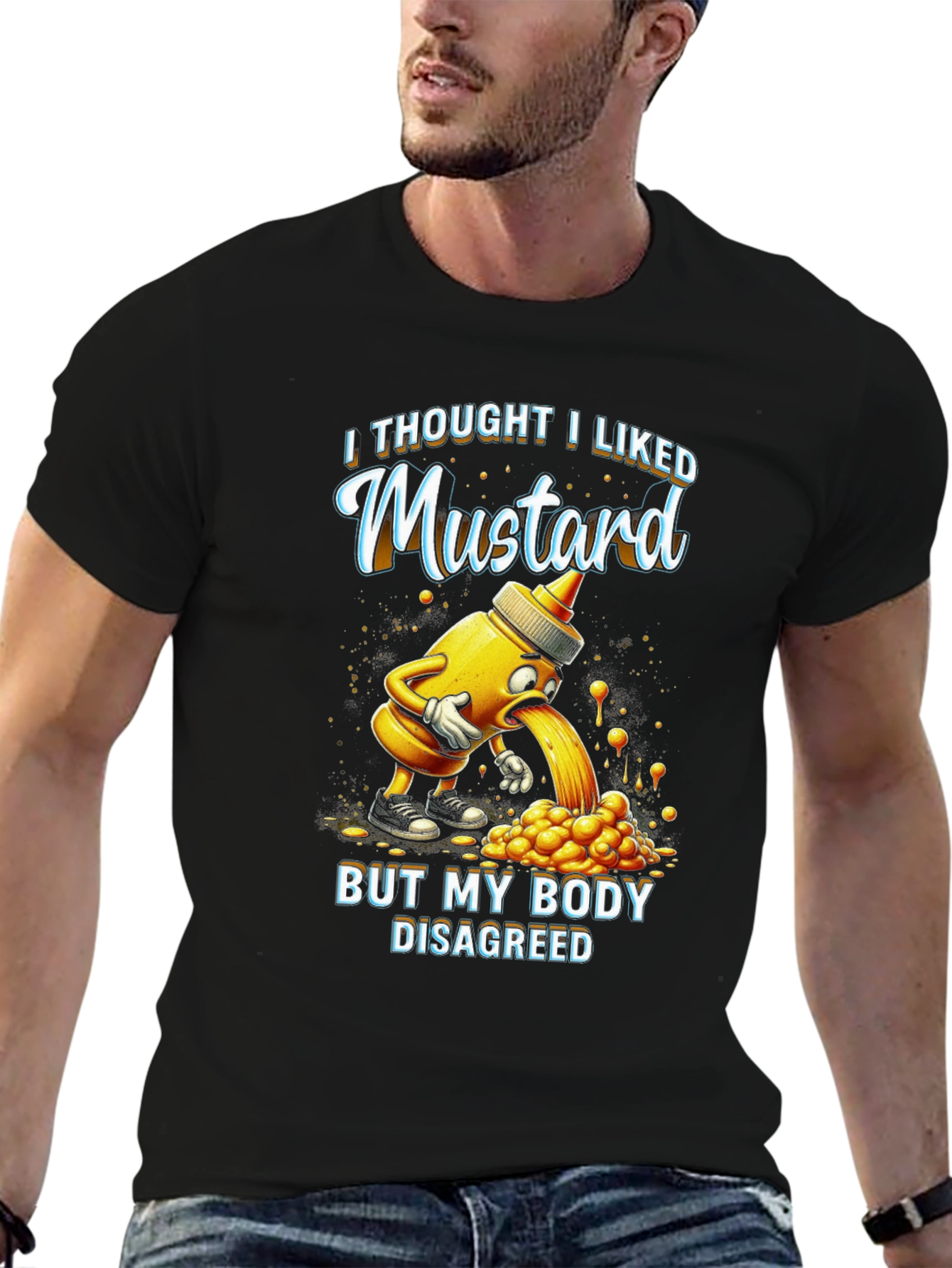 Funny Mustard Graphic Tee