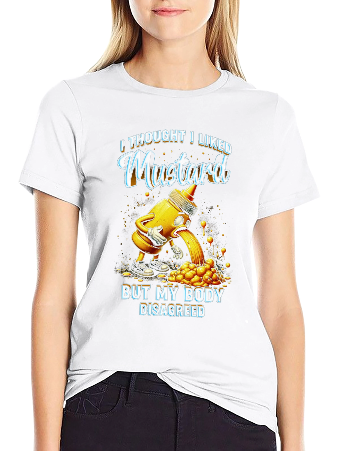 Funny Mustard Graphic Tee