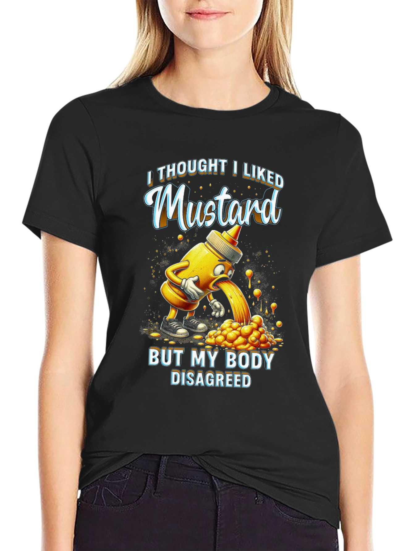 Funny Mustard Graphic Tee