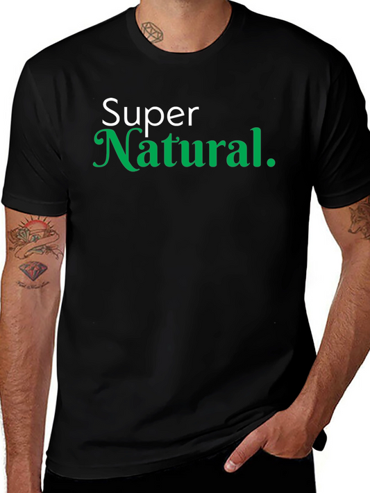 Super Natural Graphic Tee - Black