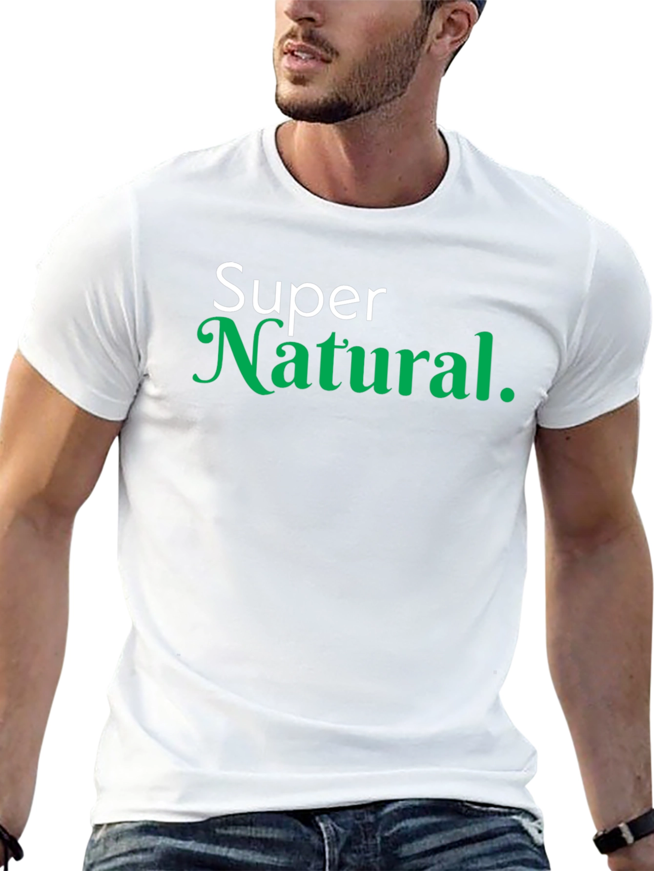 Super Natural Graphic Tee - Black