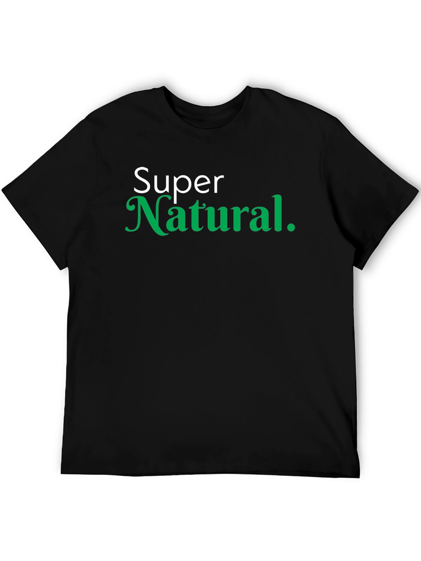 Super Natural Graphic Tee - Black