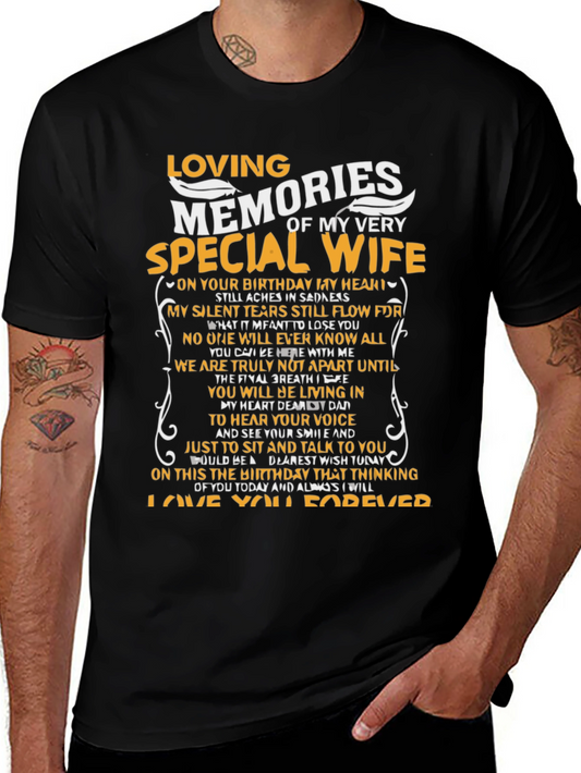 Loving Memories Special Wife Graphic Tee