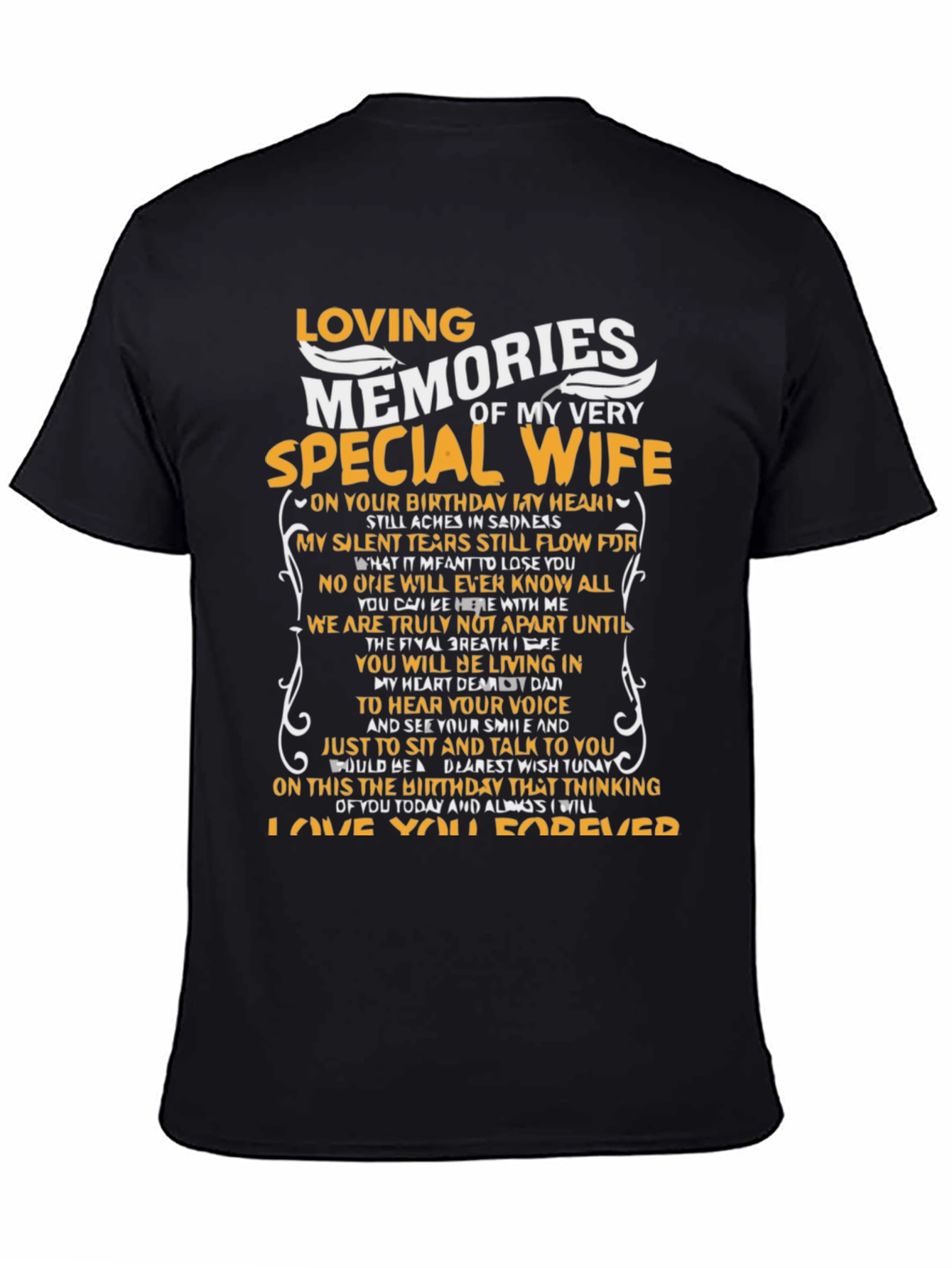 Loving Memories Special Wife Graphic Tee