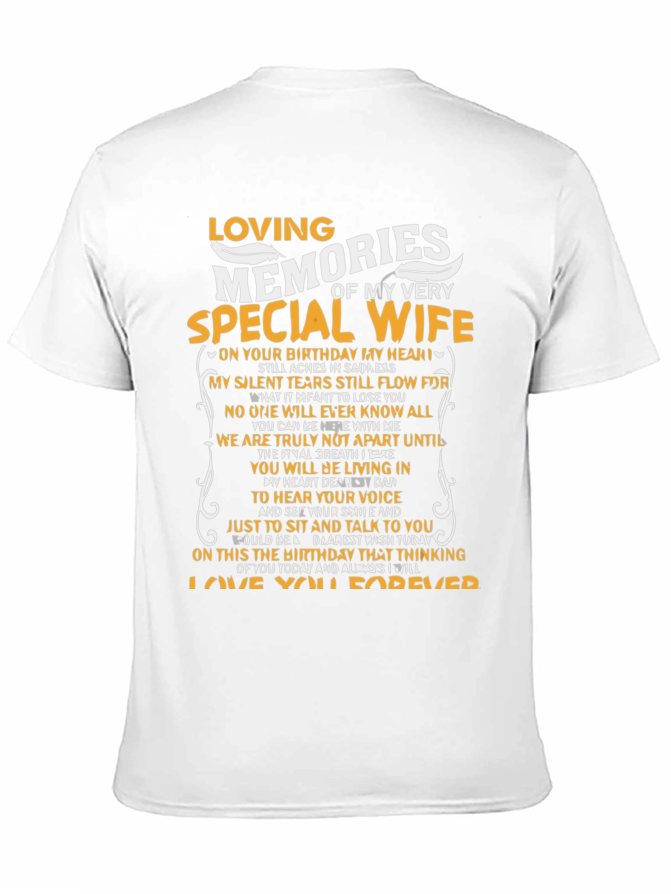 Loving Memories Special Wife Graphic Tee