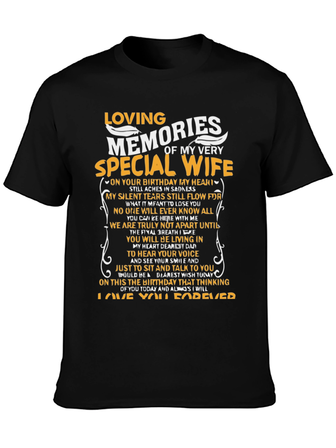Loving Memories Special Wife Graphic Tee
