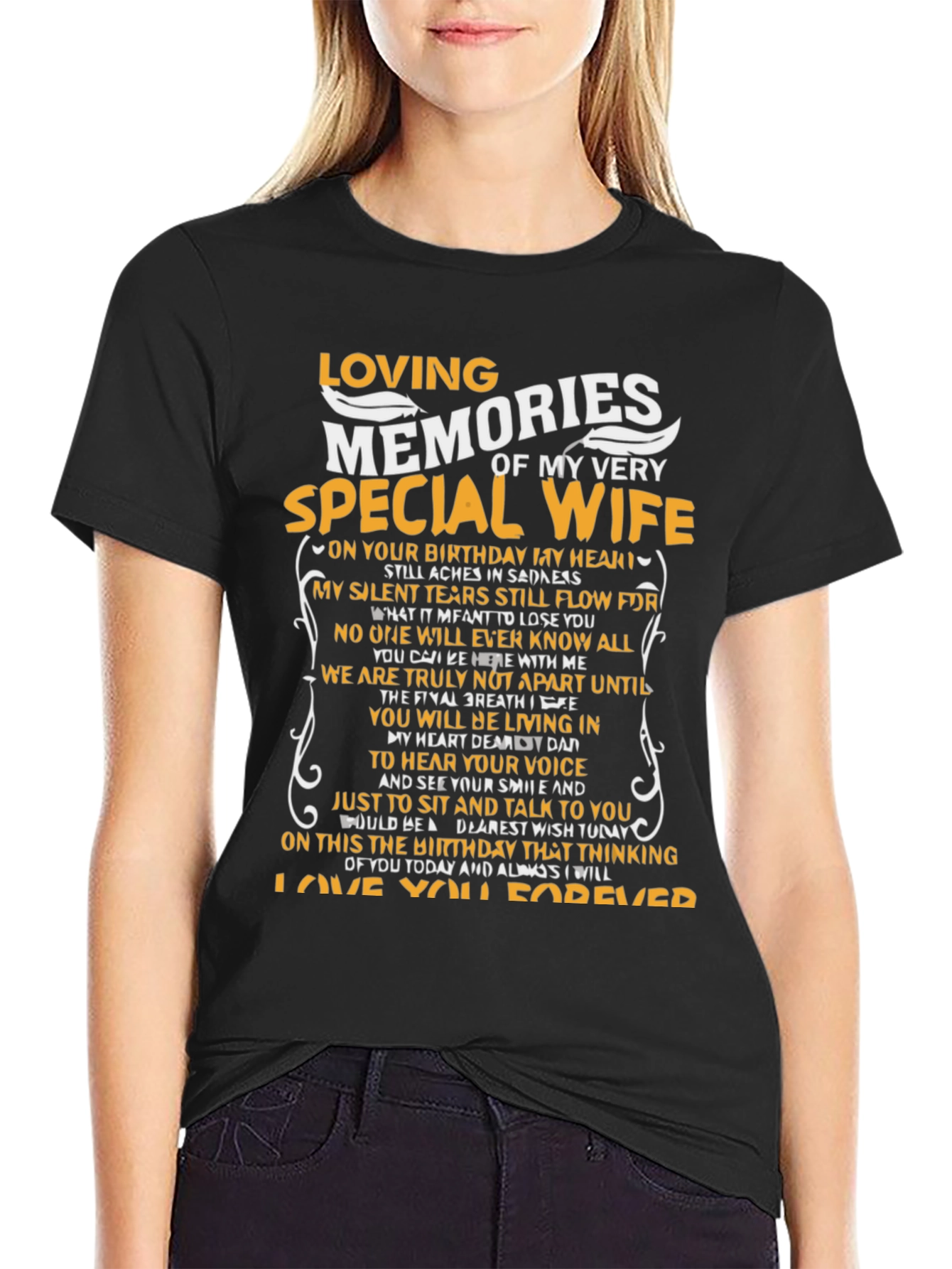 Loving Memories Special Wife Graphic Tee