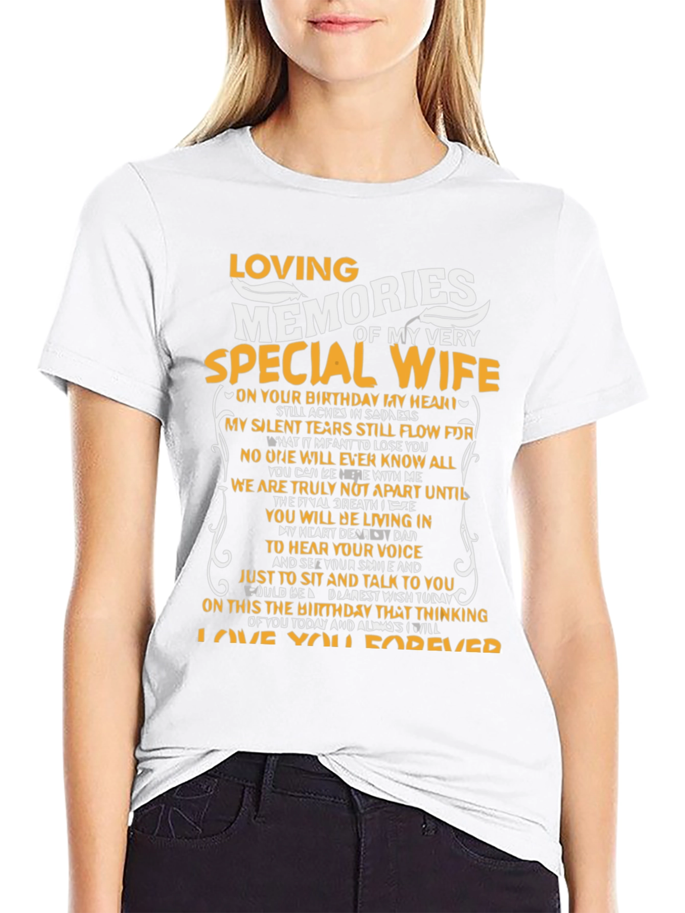 Loving Memories Special Wife Graphic Tee