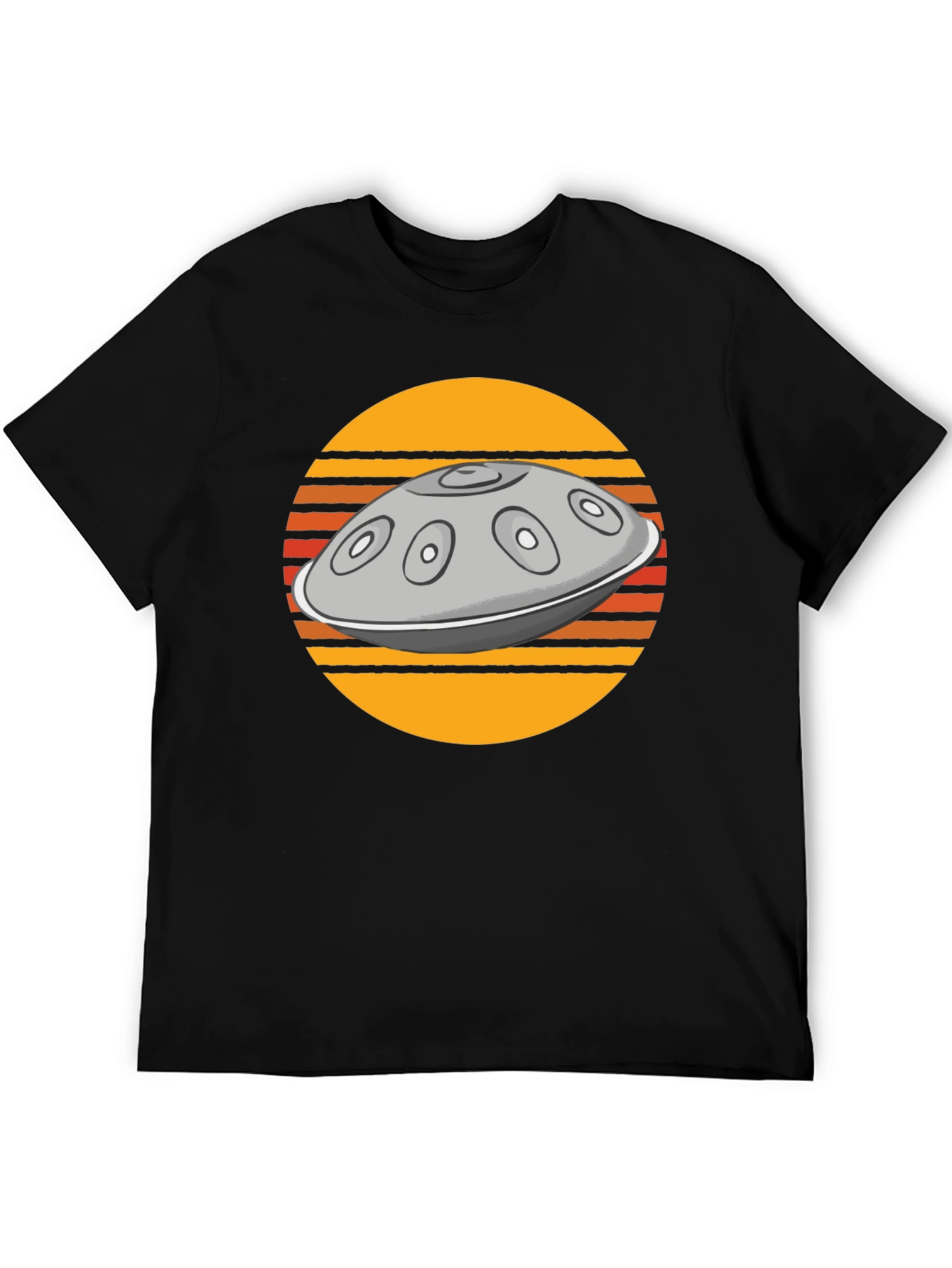 Retro Hang Drum Graphic Tee