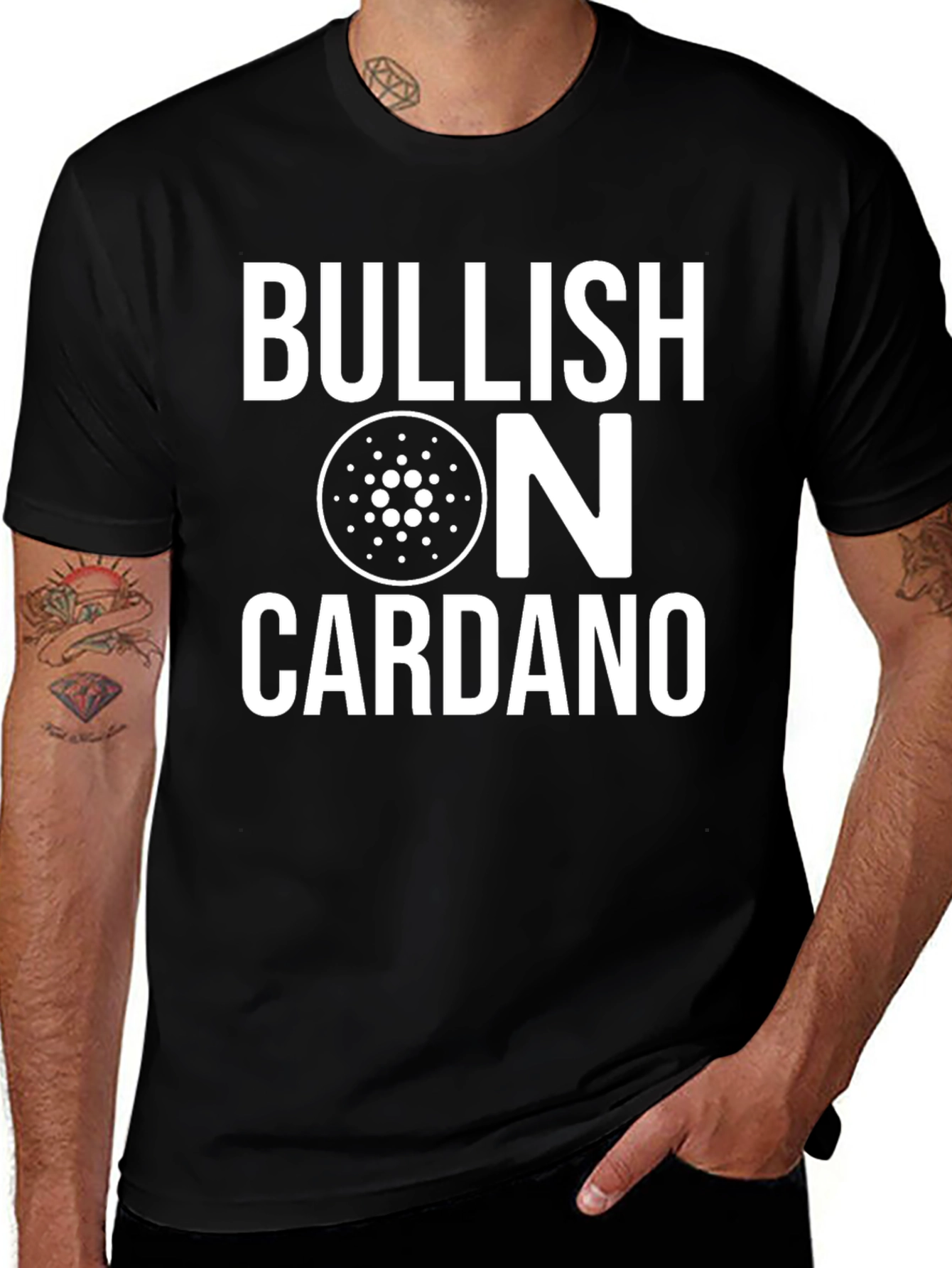Bullish on Cardano T-Shirt - Crypto Tee
