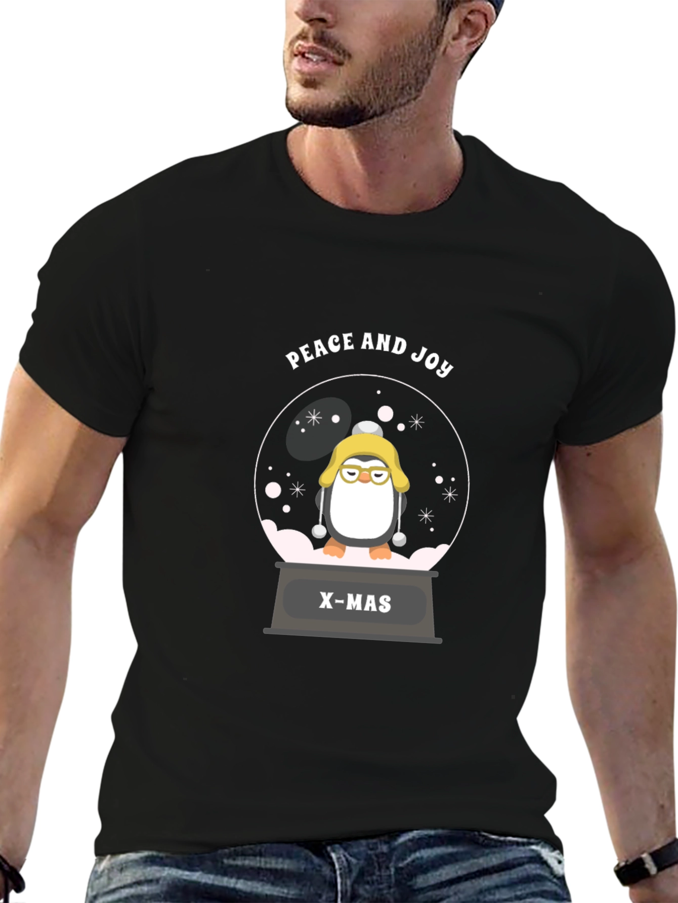 Festive Penguin X-Mas T-Shirt