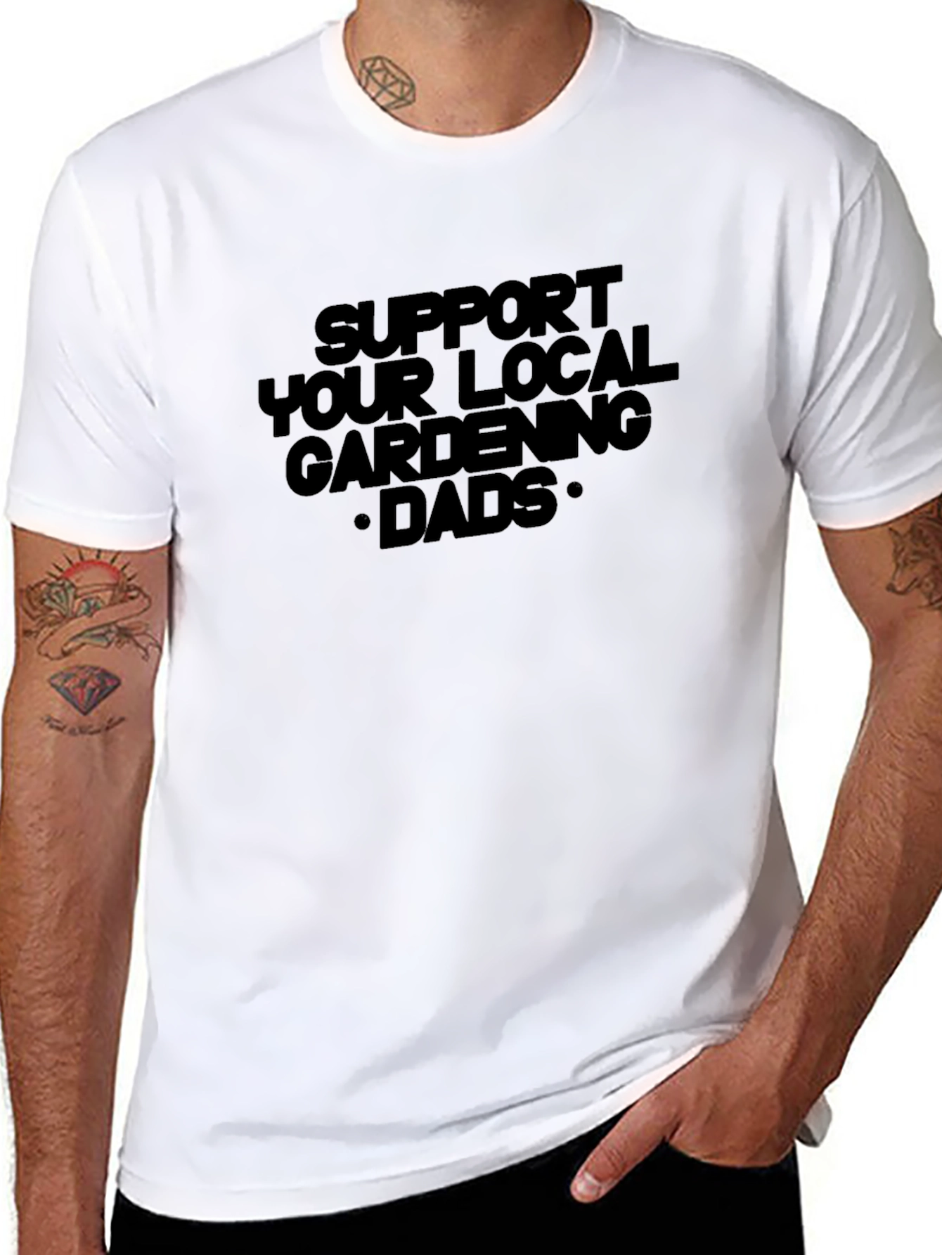 Support Your Local Gardening Dads Tee